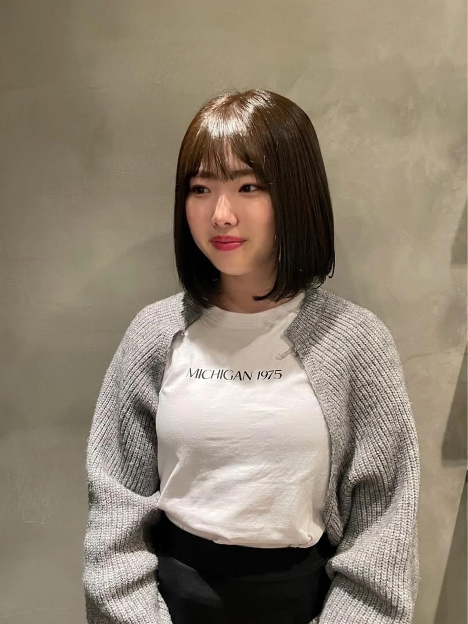 セミロング MEY HAIR所属・🎀海外ヘア/表参道 Satone🎀のヘアスタイル