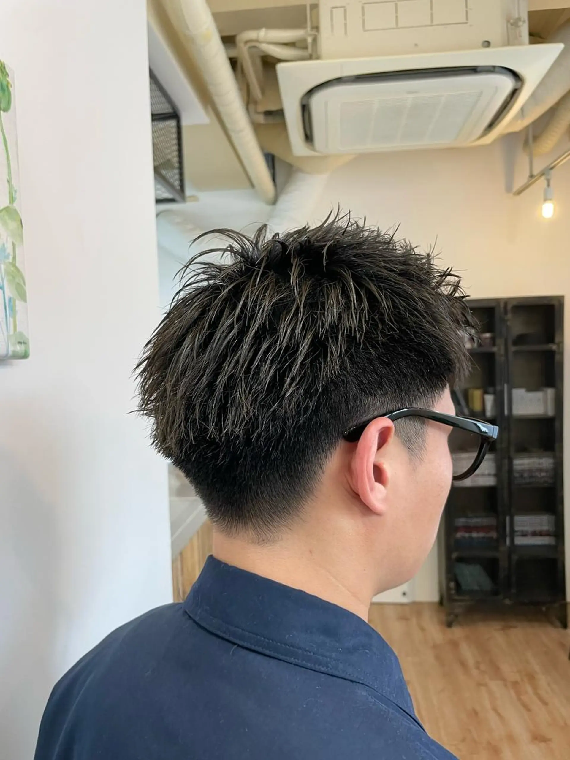 ショート カラー メンズ スパイキーショート ショートヘア カット トリートメント ✨石田 直央/ nene【店長】✨のヘアスタイル