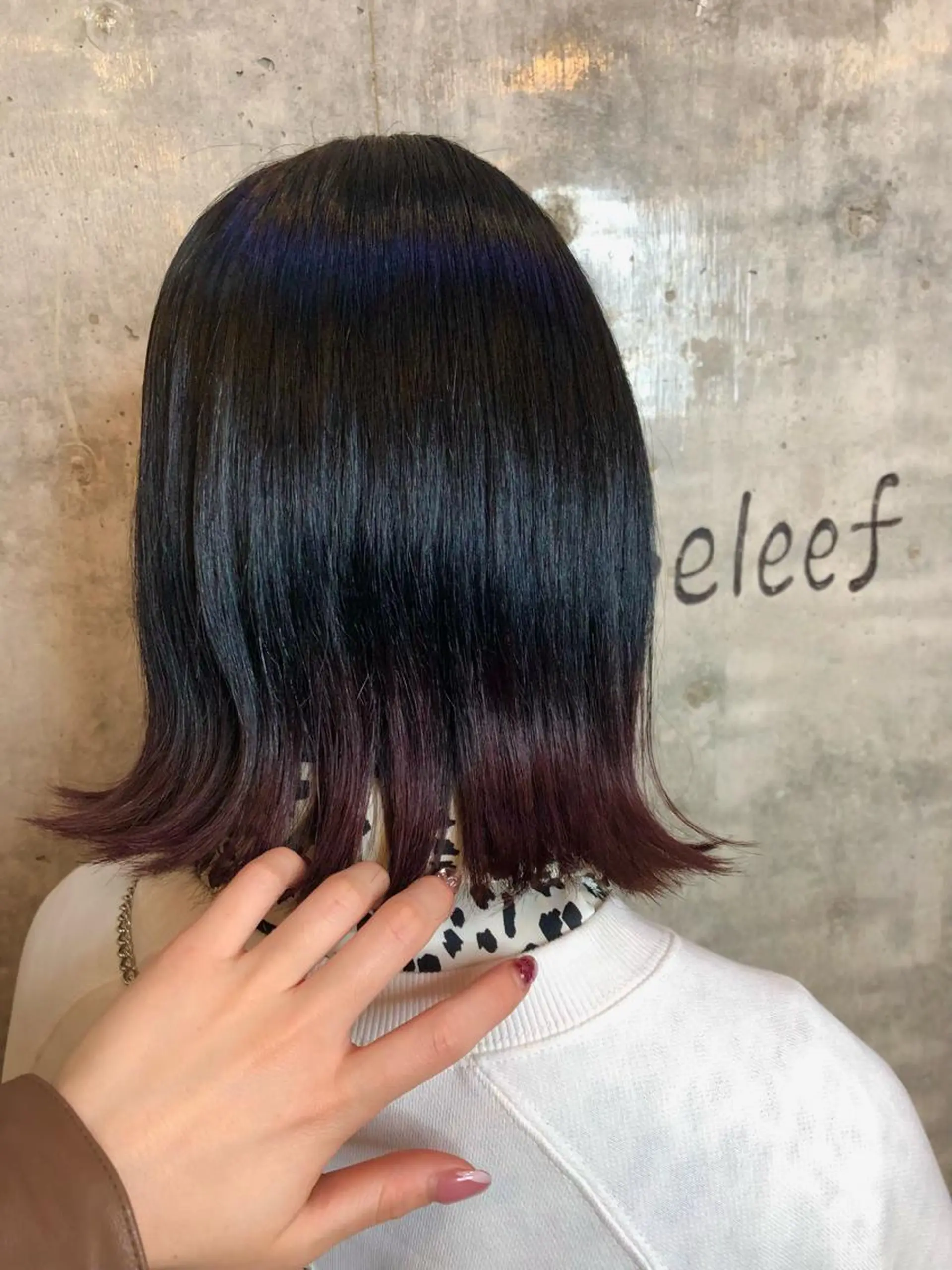 ミディアム カラー 美容室 _WHITE＋ 南海難波店【アンダーホワイトプラス】所属・✨レイヤー/透明感 /豊嶋里緒✨のヘアスタイル