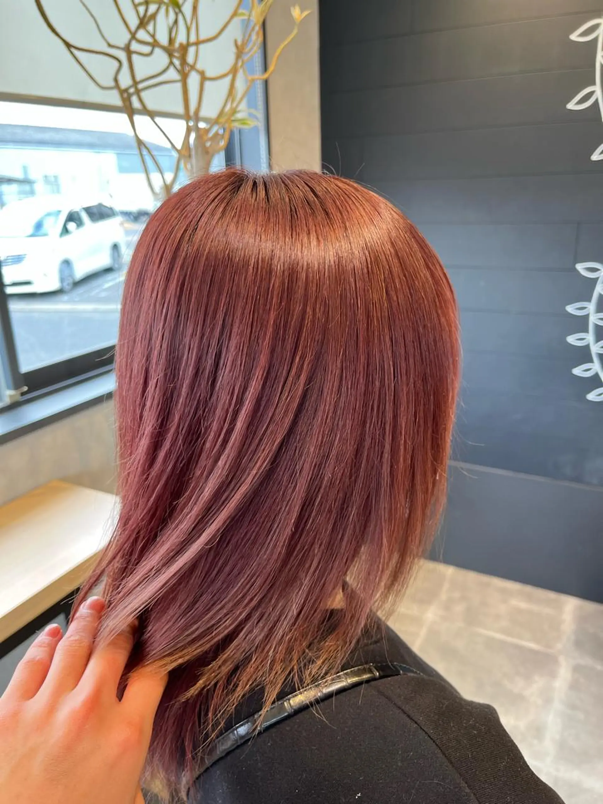 ミディアム カラー 名古屋／デザイン／ ブリーチ/松井亮磨のヘアスタイル