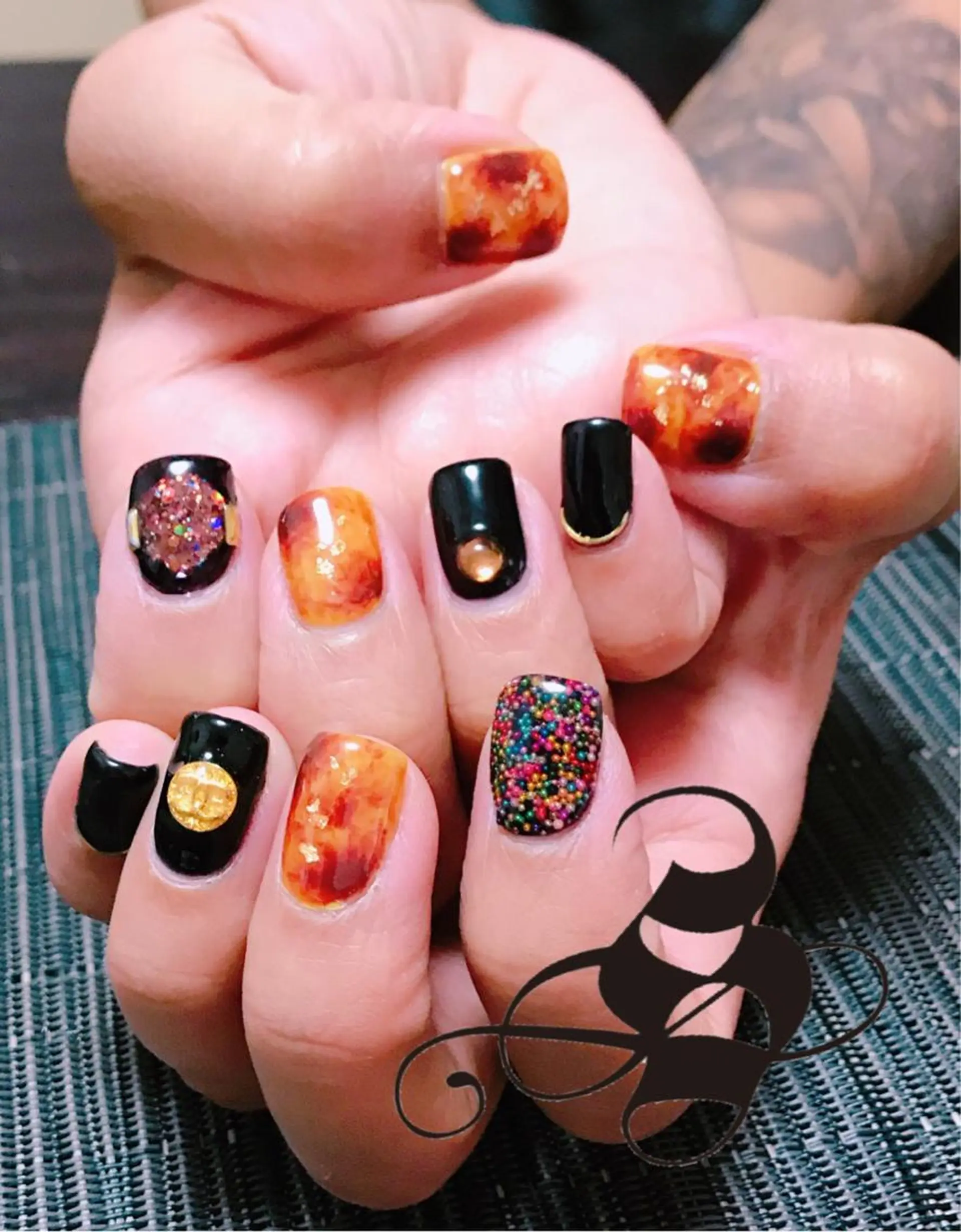 ネイル 長さ出し メンズネイル 持ち込み スカルプネイル ネイルチップ S&S 村田小百合のネイルデザイン