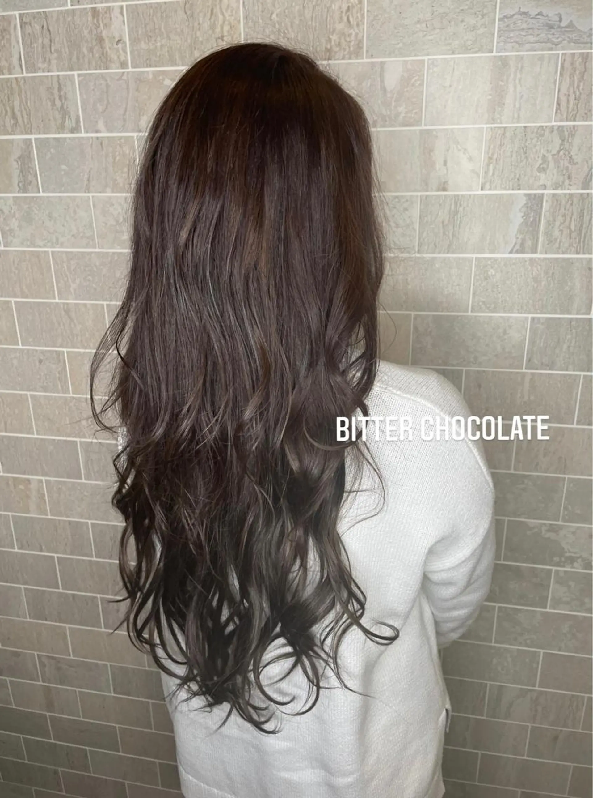 ロング カラー 渡辺 瑠美のヘアスタイル