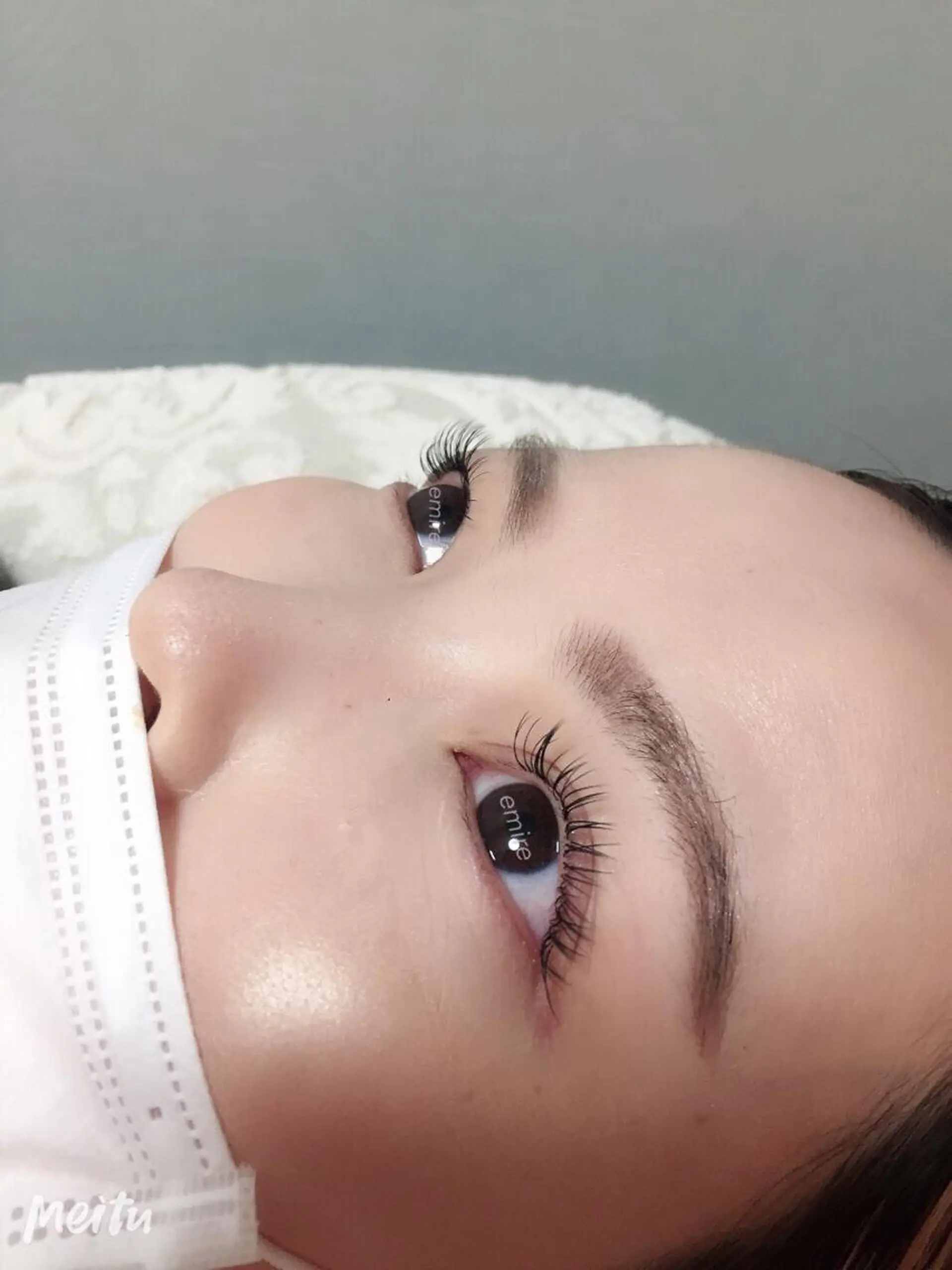 マツエク・マツパ フラットラッシュ セーブル emire ビューティーサロンのマツエク・マツパデザイン