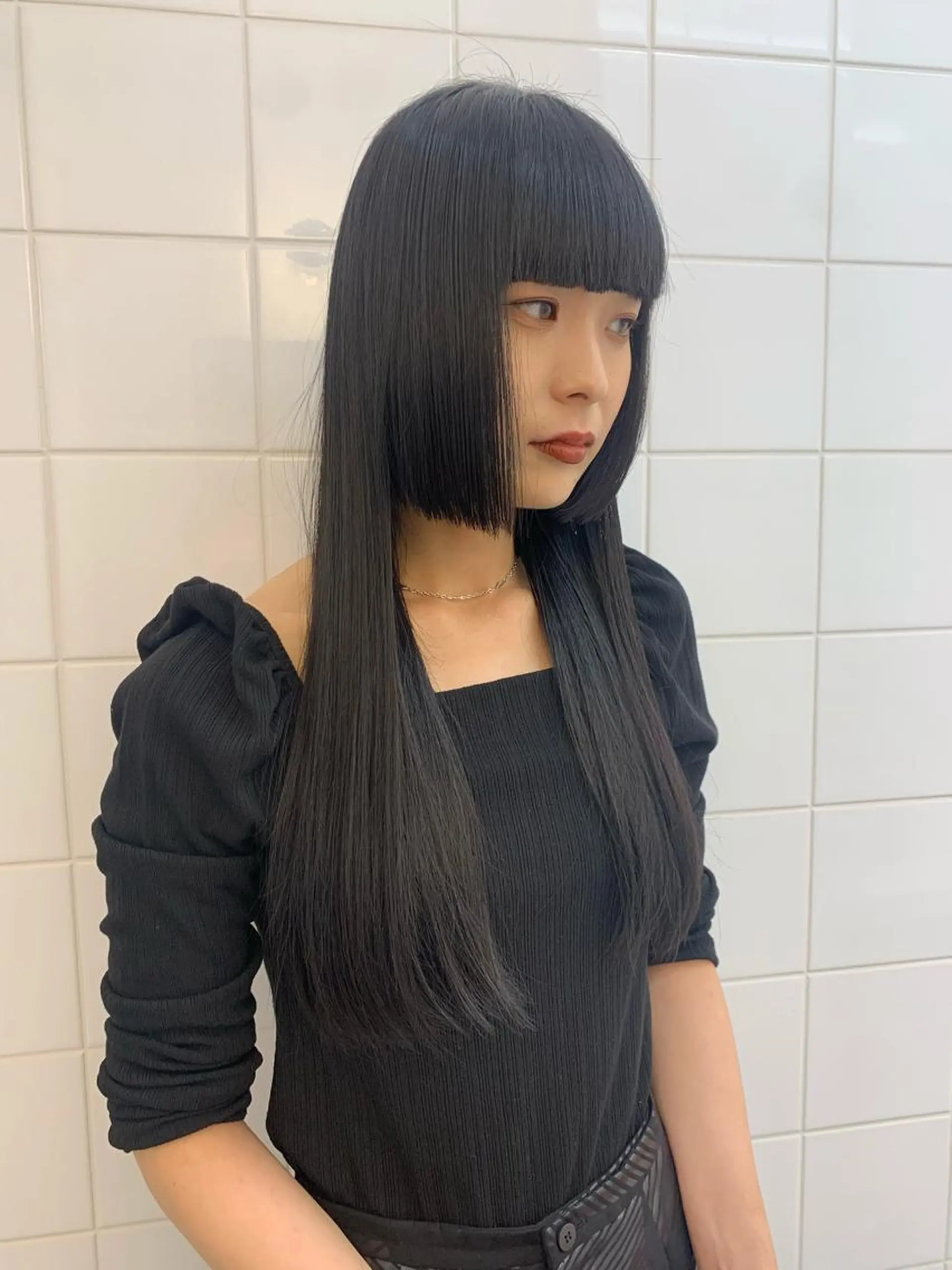 ロング カラー ヘアアレンジ カット 🧨ブリーチー×ボブ レイヤー💎じゅえるのヘアスタイル