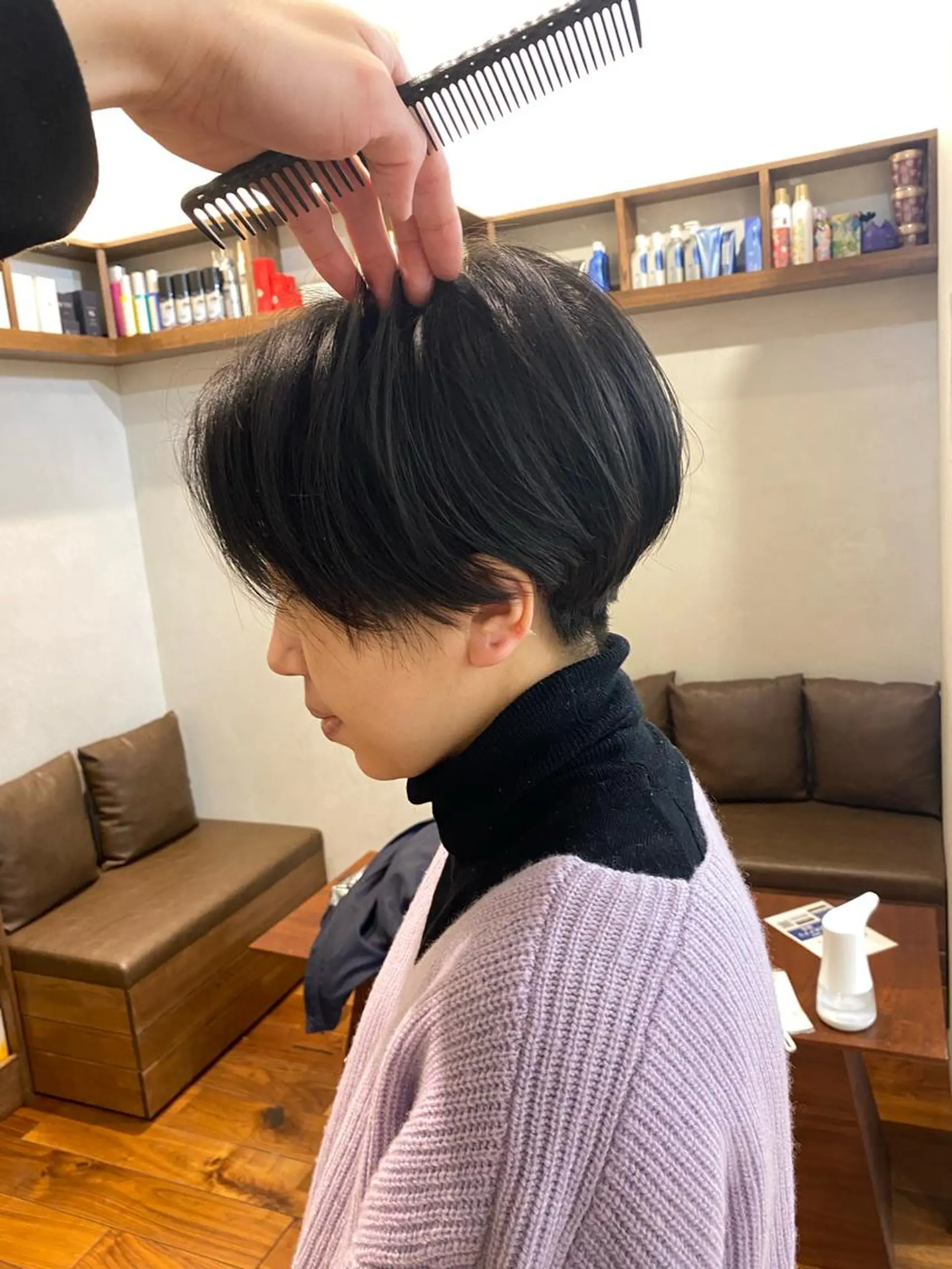 ショート カット トリートメント nex the salon coall所属・🫧似合わせショート イシダ🫧のヘアスタイル