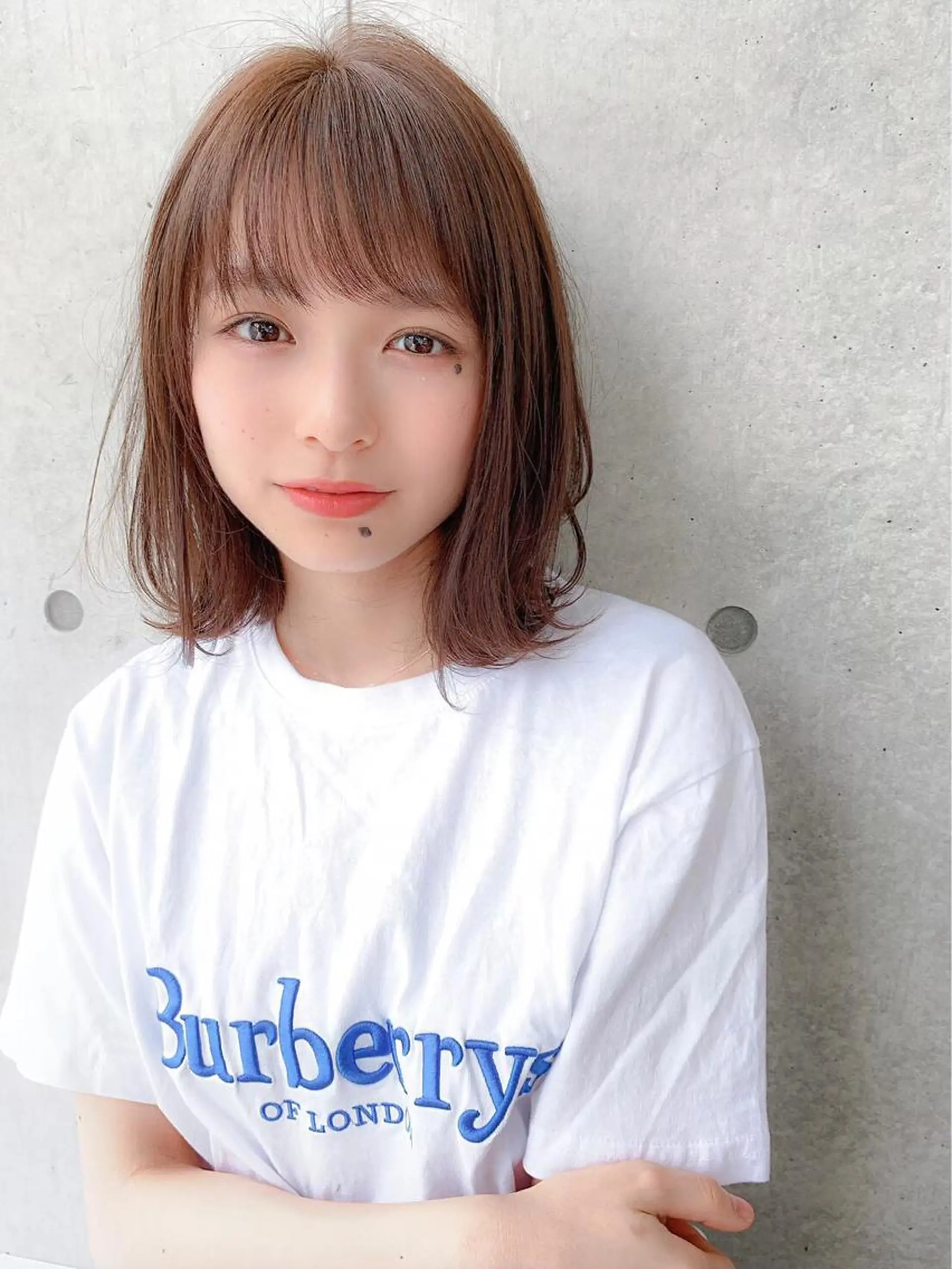 ショート ♡透け感カラー 大賀哲平♡のヘアスタイル