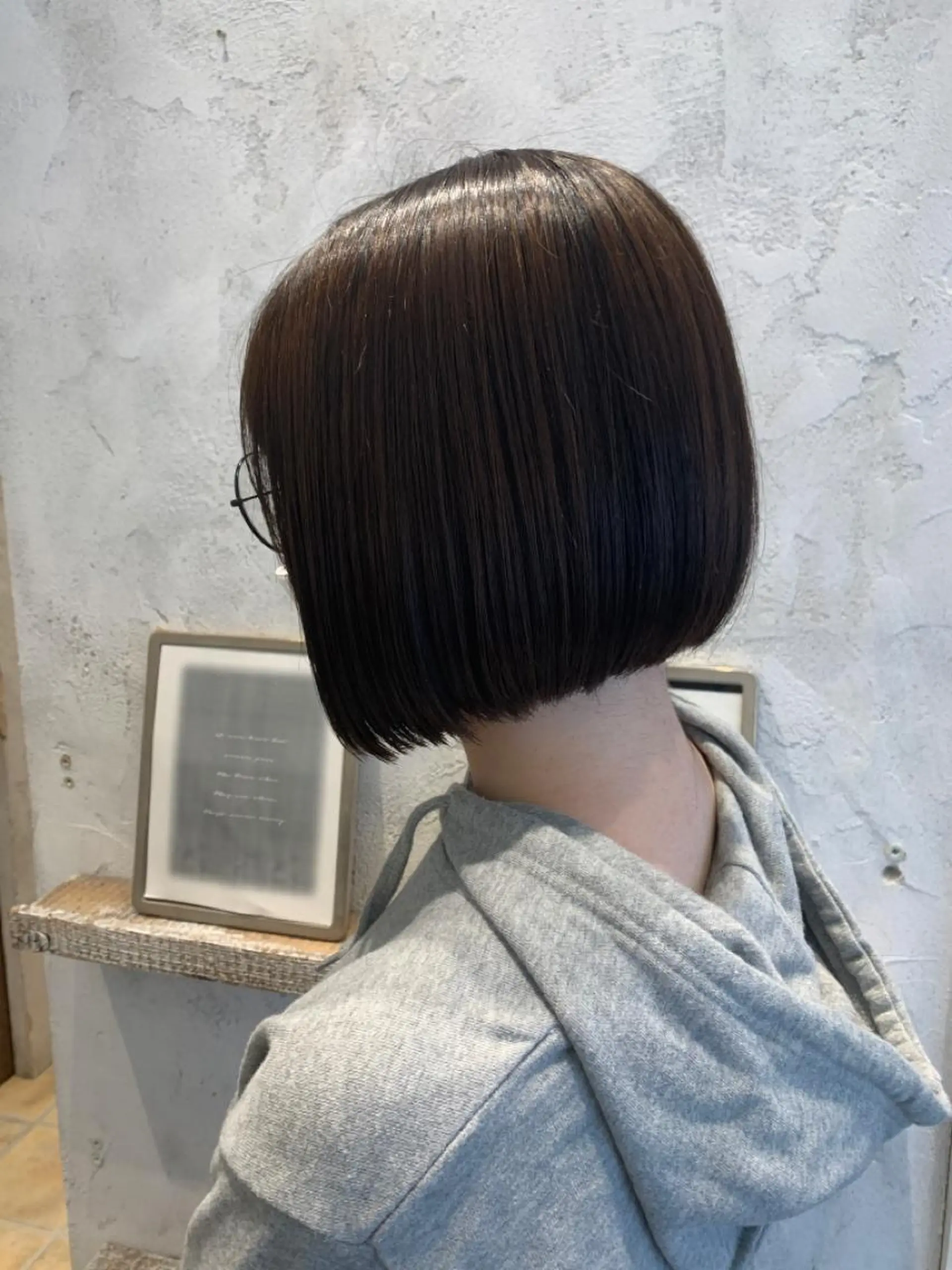 ショート カラー ヘアアレンジ ボブ 小顔カット カット トリートメント salowin新宿三丁目店所属・🖤小顔ボブ/ウルフ レイヤー🖤山本諒のヘアスタイル