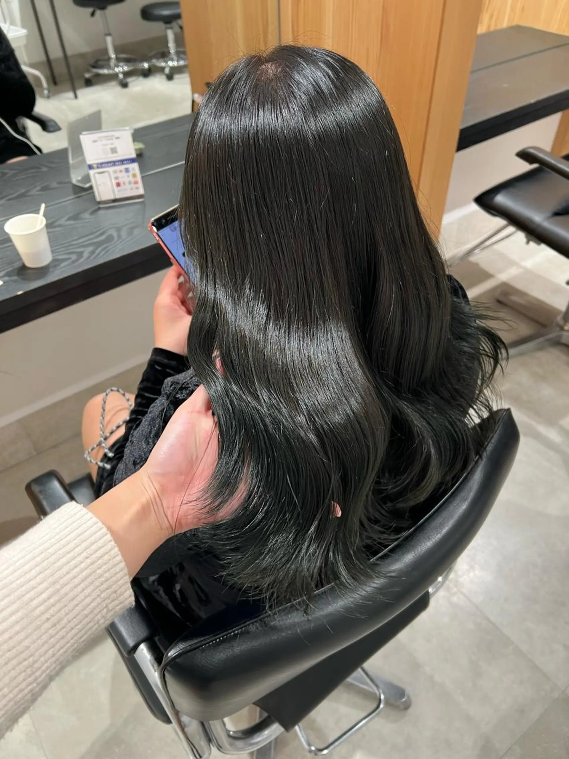 セミロング ヘアカラー トリートメント GO TO DAY 渋谷モディ店所属・艶髪 mayuka💖のヘアスタイル