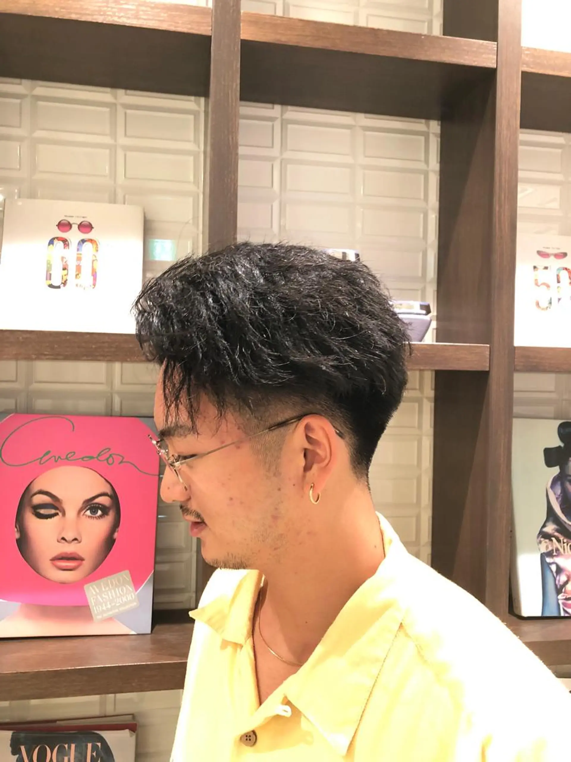 パーマ メンズ メンズパーマ 波巻きパーマ メンズ特化ニュアンス パーマ　RYOのヘアスタイル