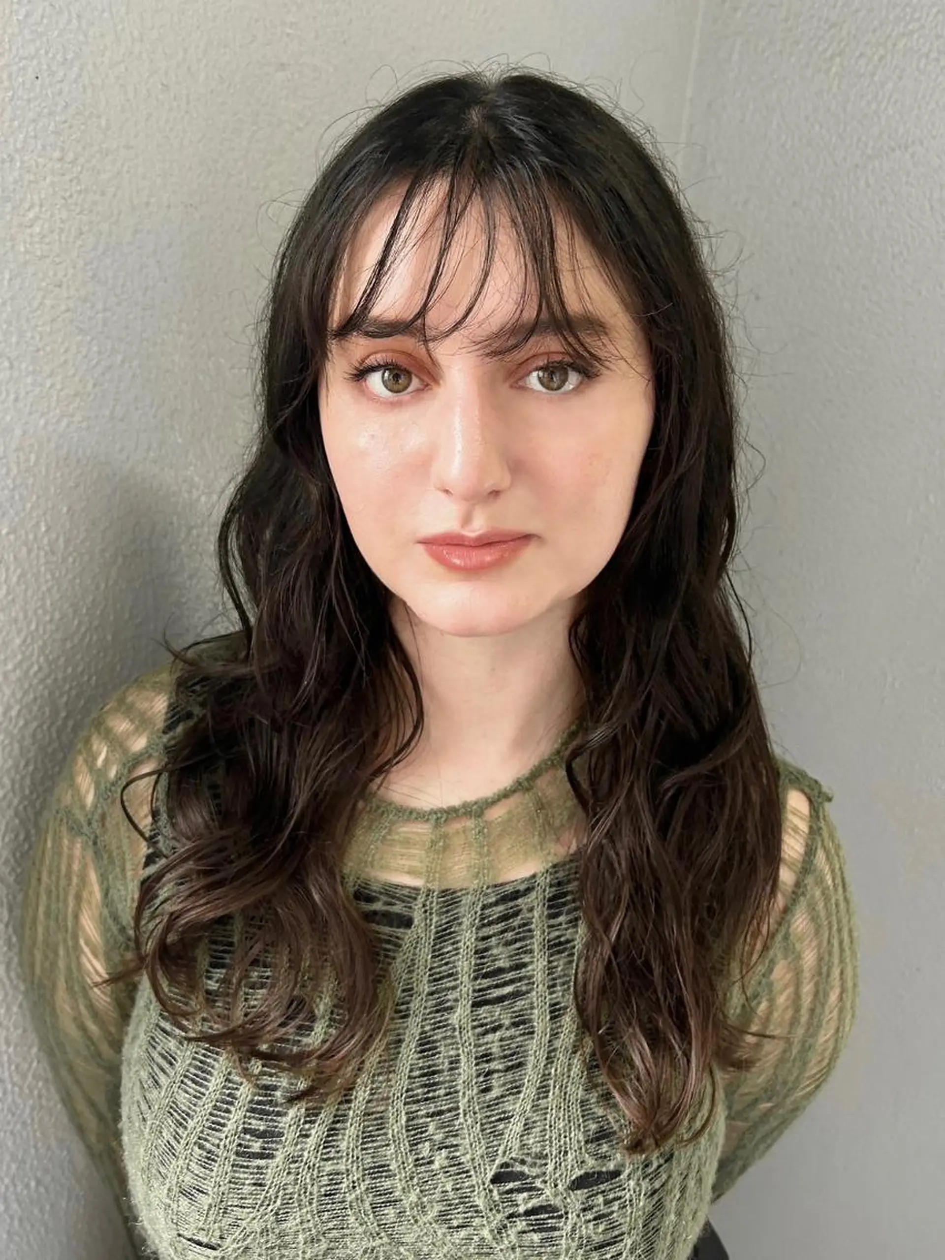 ロング カット パーマ トリートメント 🌼U24 ヘアデザインラボのヘアスタイル