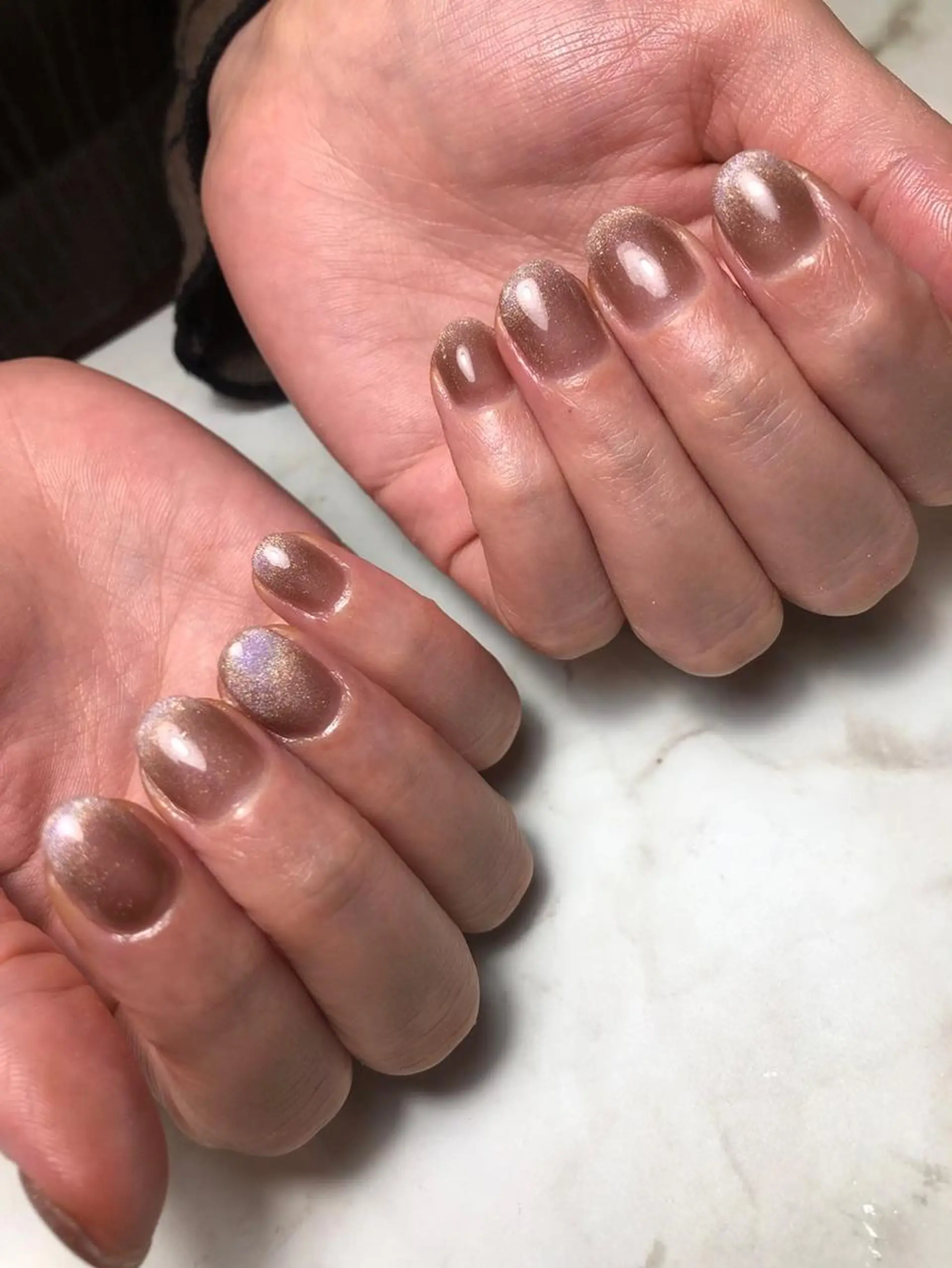 ネイル マグネットネイル 春ネイル Nailist Honamiのネイルデザイン