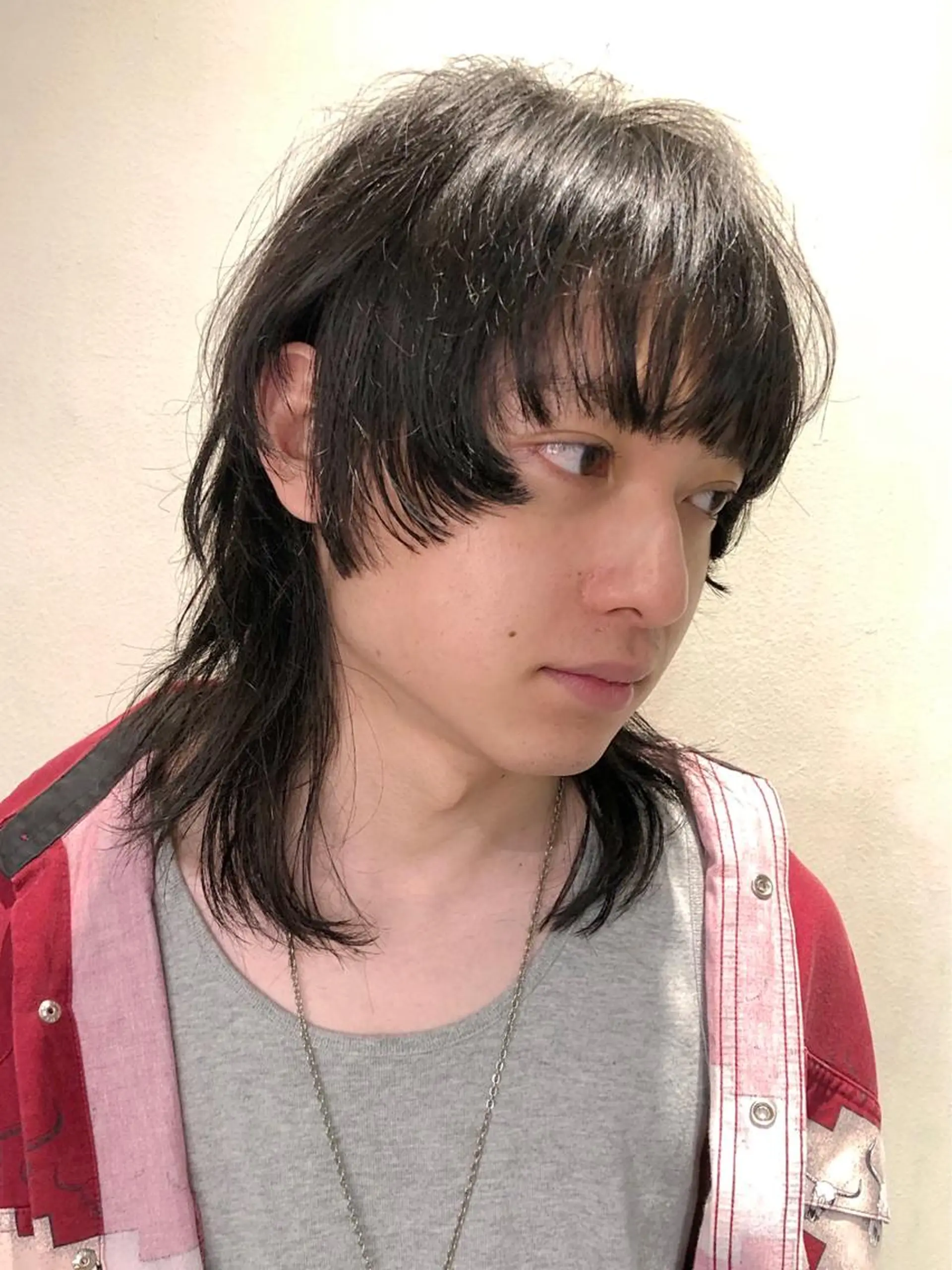 ミディアム カラー ウルフカット カット トリートメント SALOWIN所属・ブリーチ✨ ボブ✨レイヤーのヘアスタイル