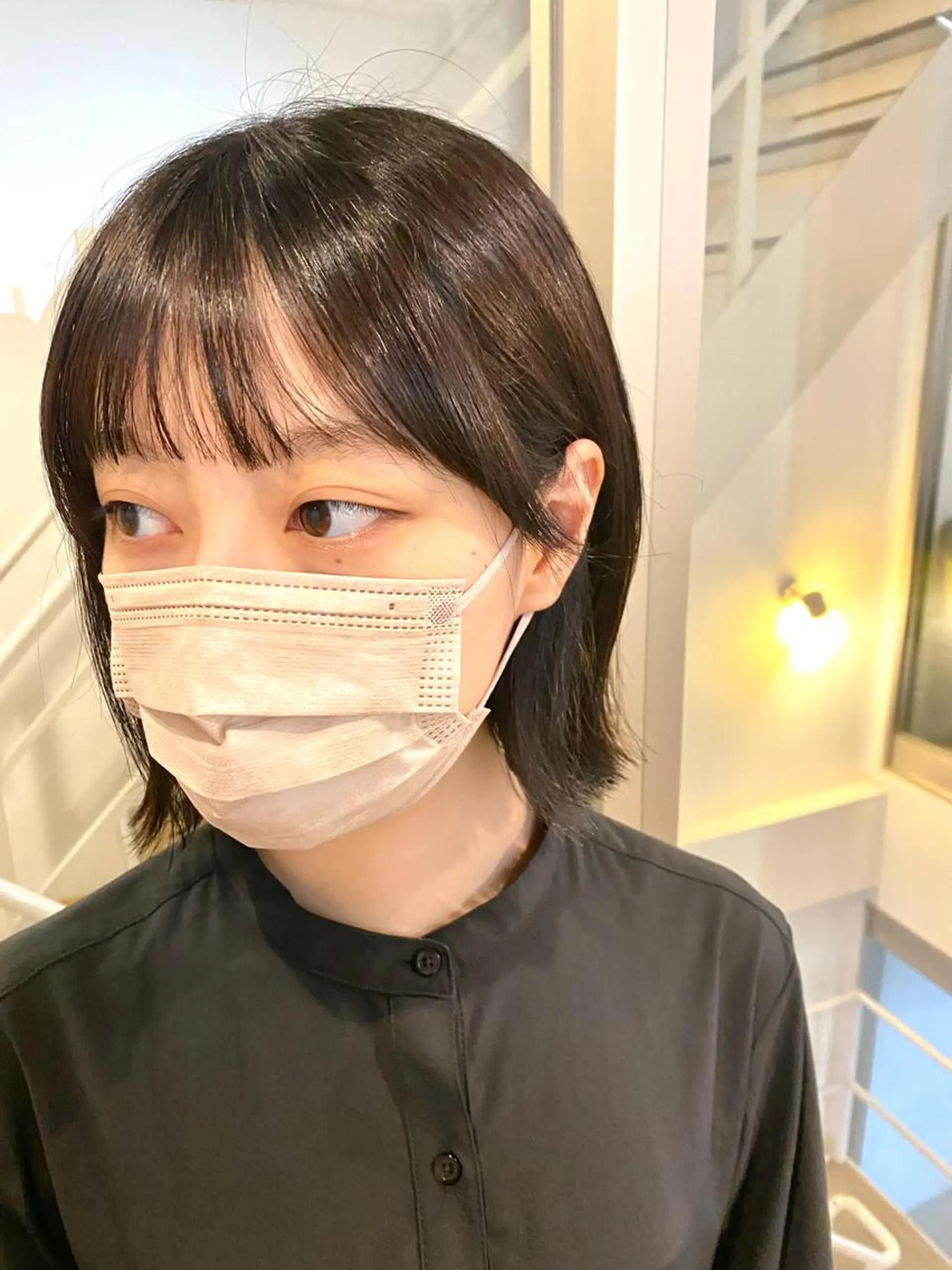 ショート 切りっぱなしボブ ボブ salon MISAHIのエステ・リラクイメージ