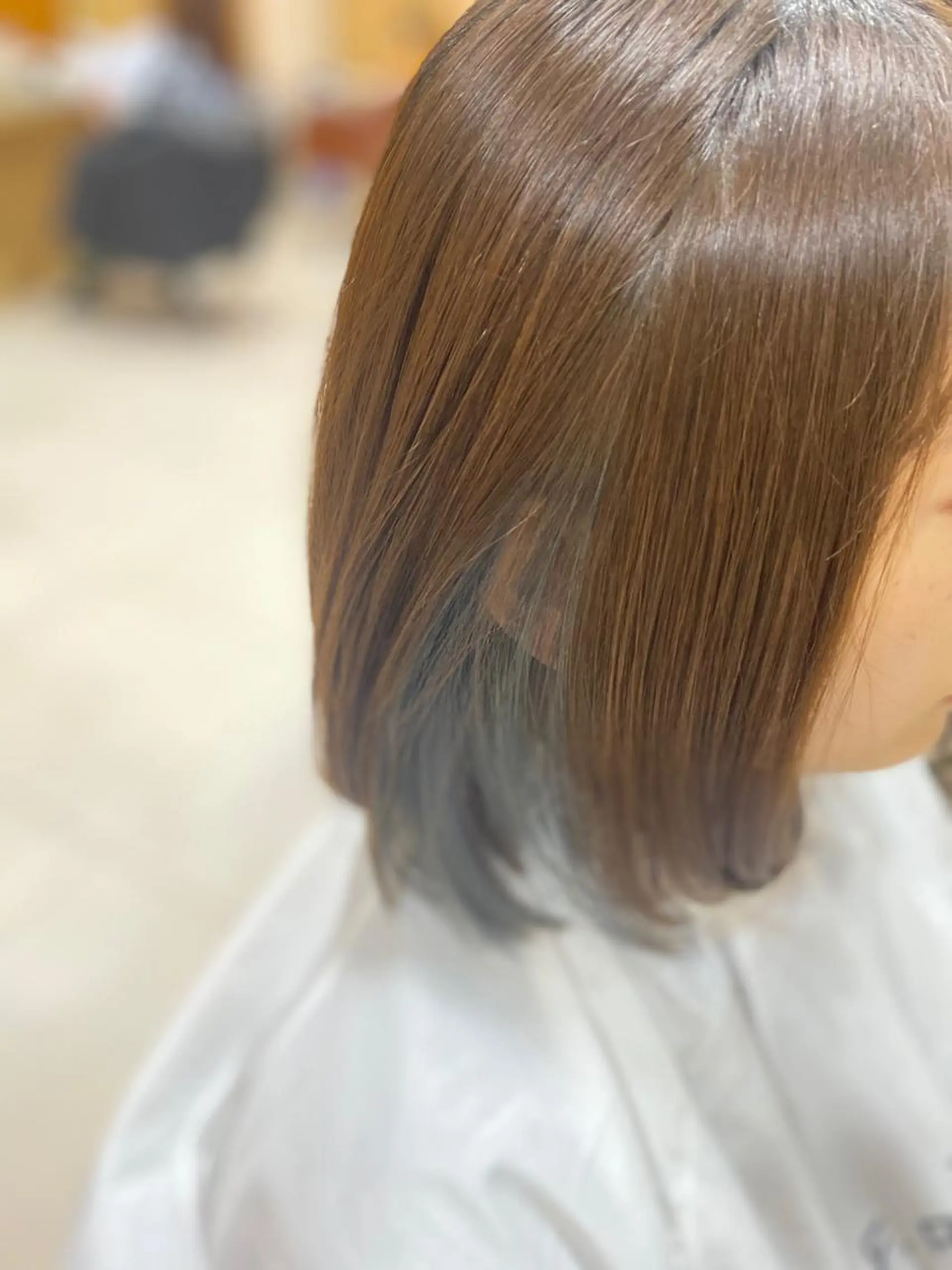 ミディアム 山本 夏未のヘアスタイル