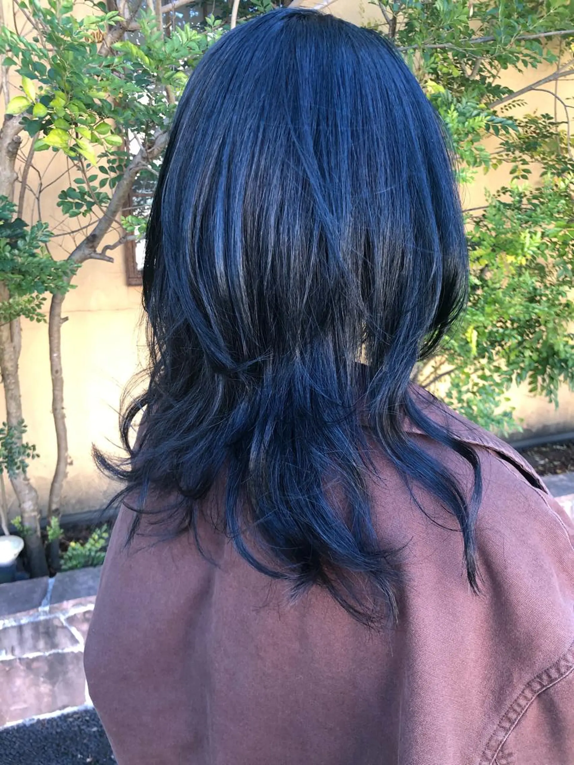 セミロング カラー 川元 汐音のヘアスタイル