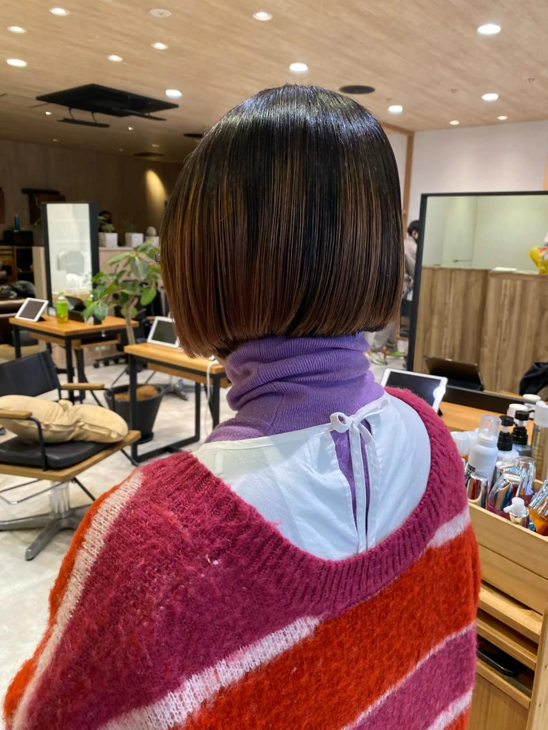 ショート パーマ ストレートパーマ パーマ 縮毛矯正 パーマ指名No1 /namiのヘアスタイル