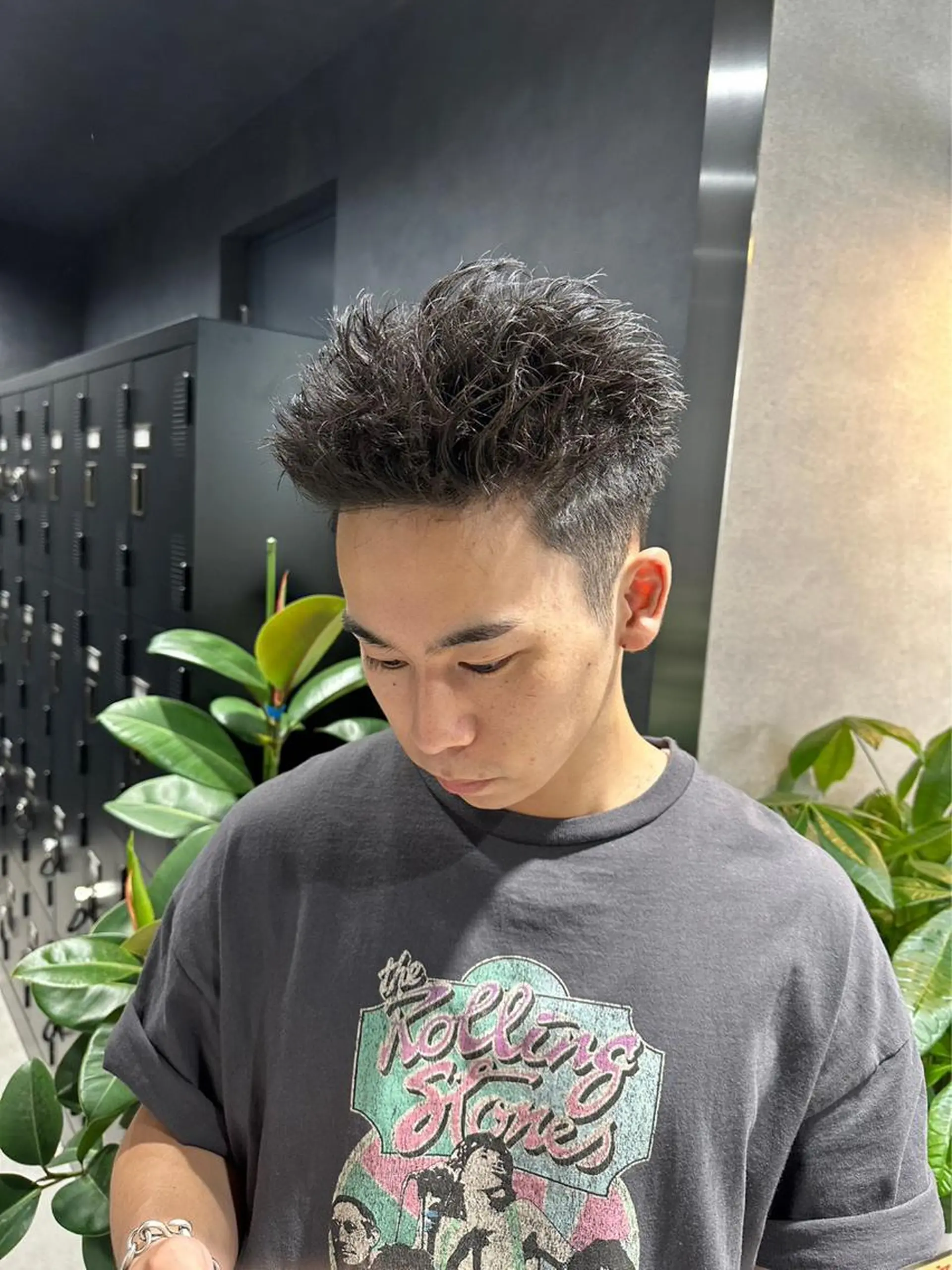 メンズ 新世代パーマ⚡️ の達人トモ⚡️のヘアスタイル