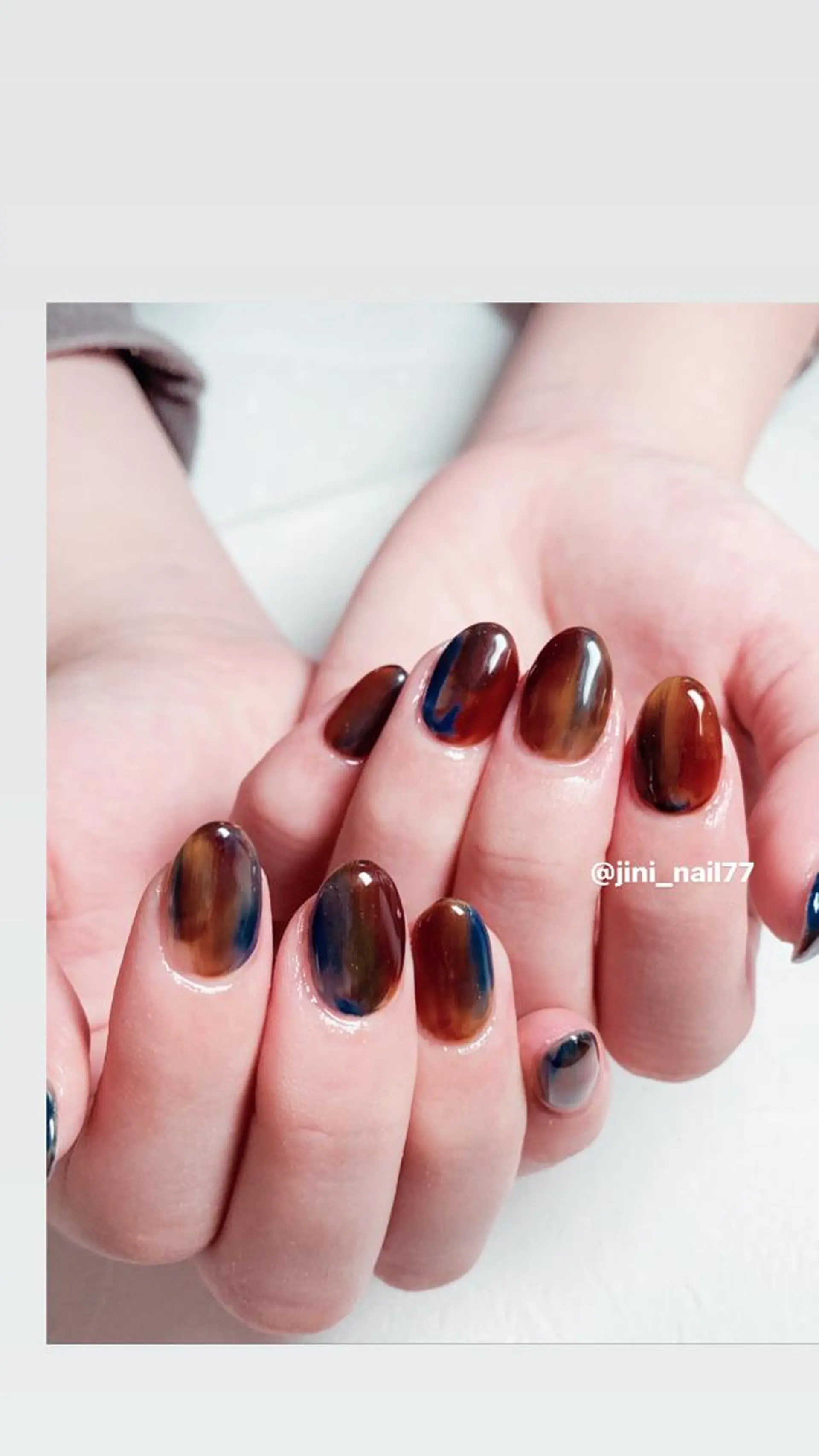 ネイル ハンドネイル JINI NAIL所属・ジニ ネイルのネイルデザイン