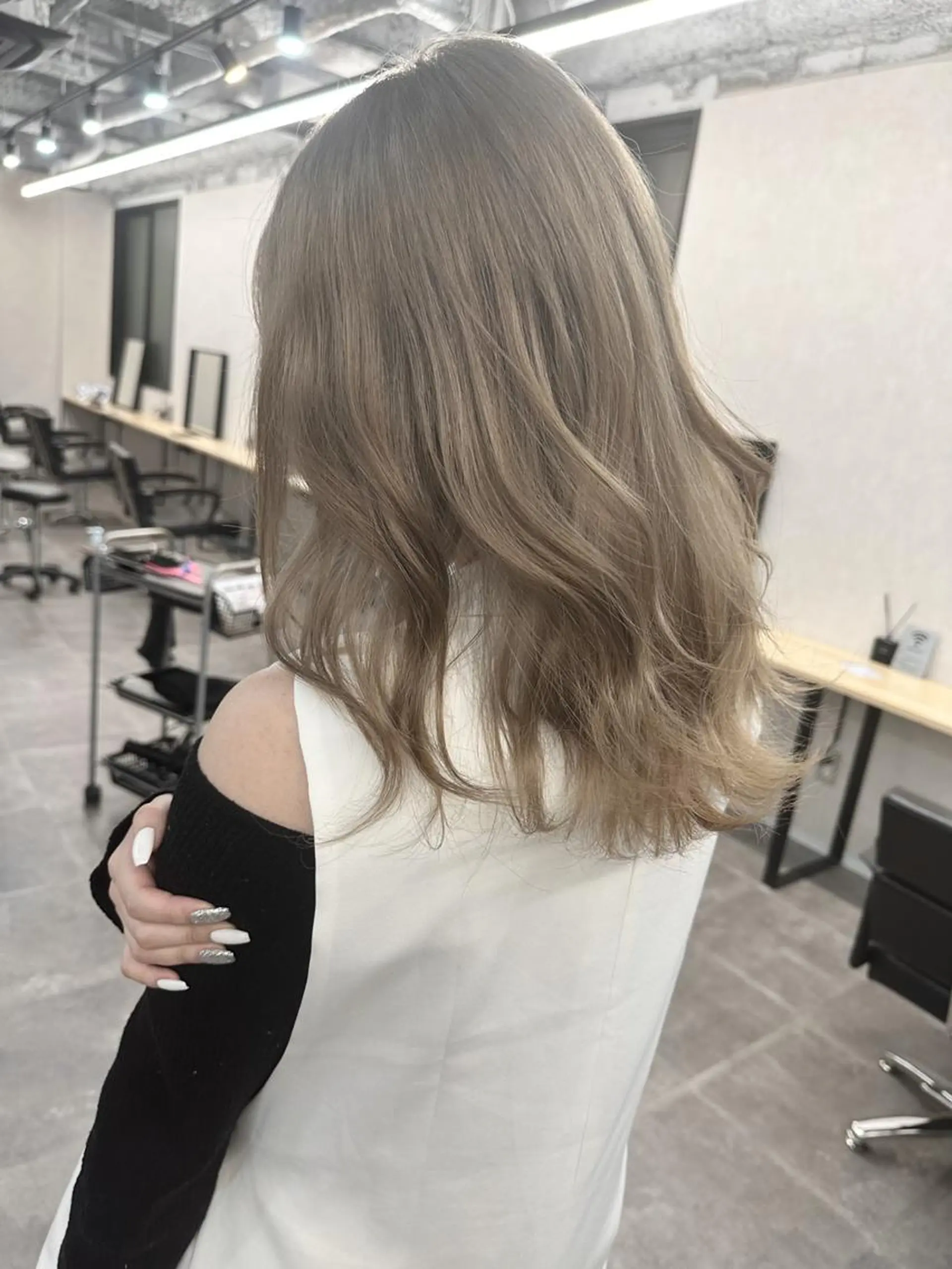 ミディアム カラー ヘアアレンジ 💎lino _by _ACNE💎 🧸のヘアスタイル