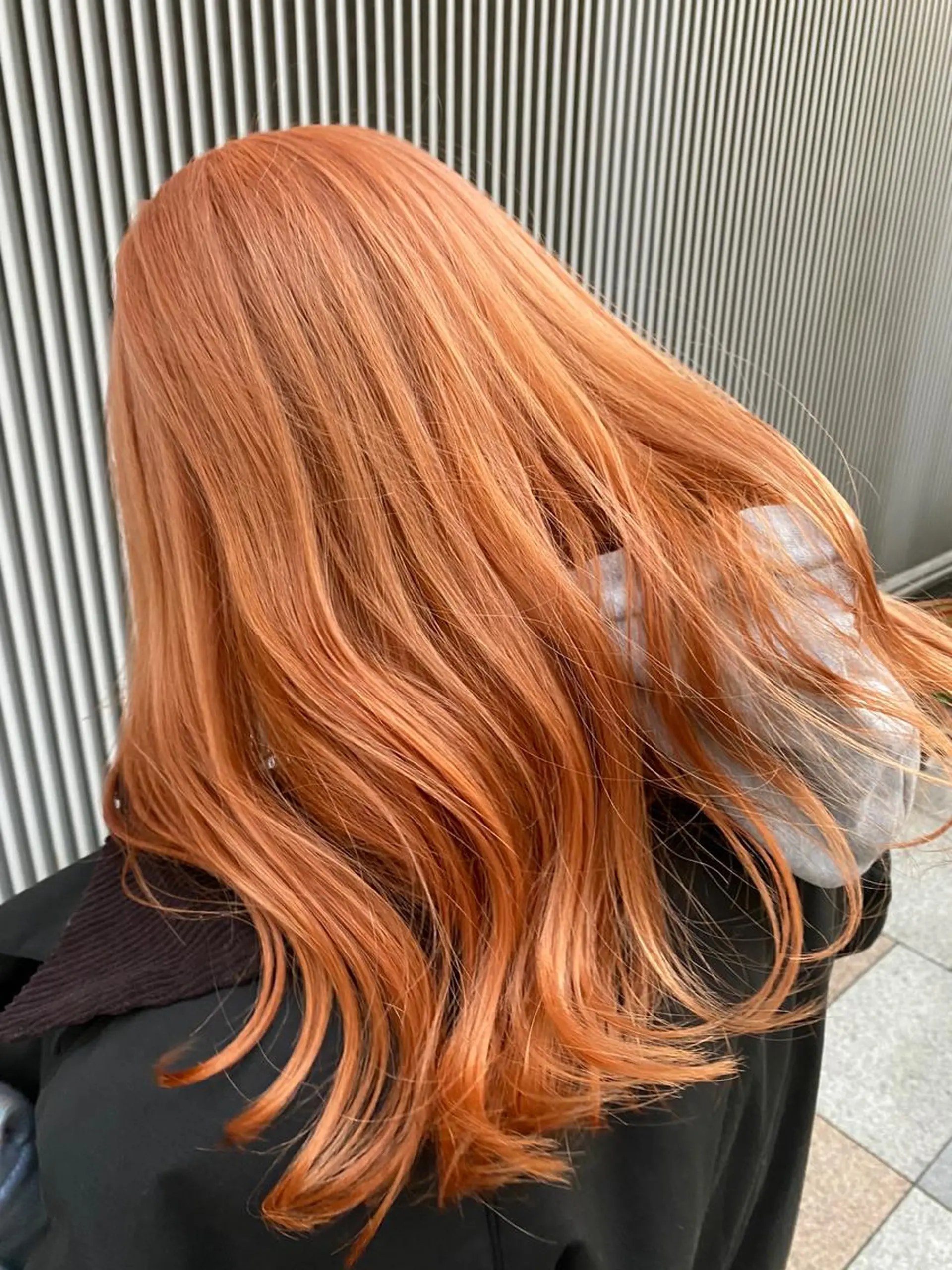 セミロング カラー ヘアアレンジ アンククロス渋谷【ANKH CROSS】所属・韓国ヘア┊︎レイヤー ┊︎haruka🌙のヘアスタイル