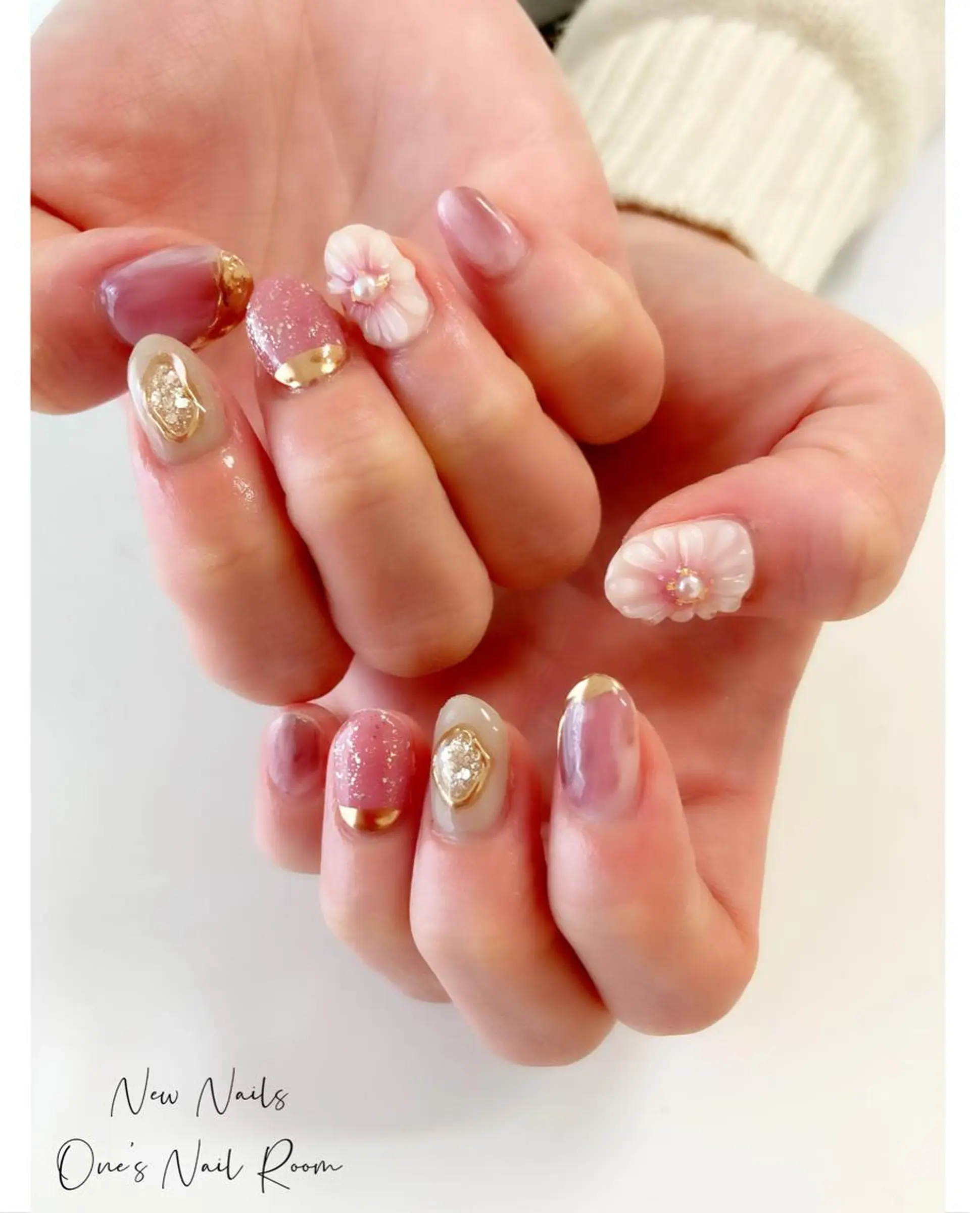 ネイル ハンドネイル One's Nail Roomのネイルデザイン