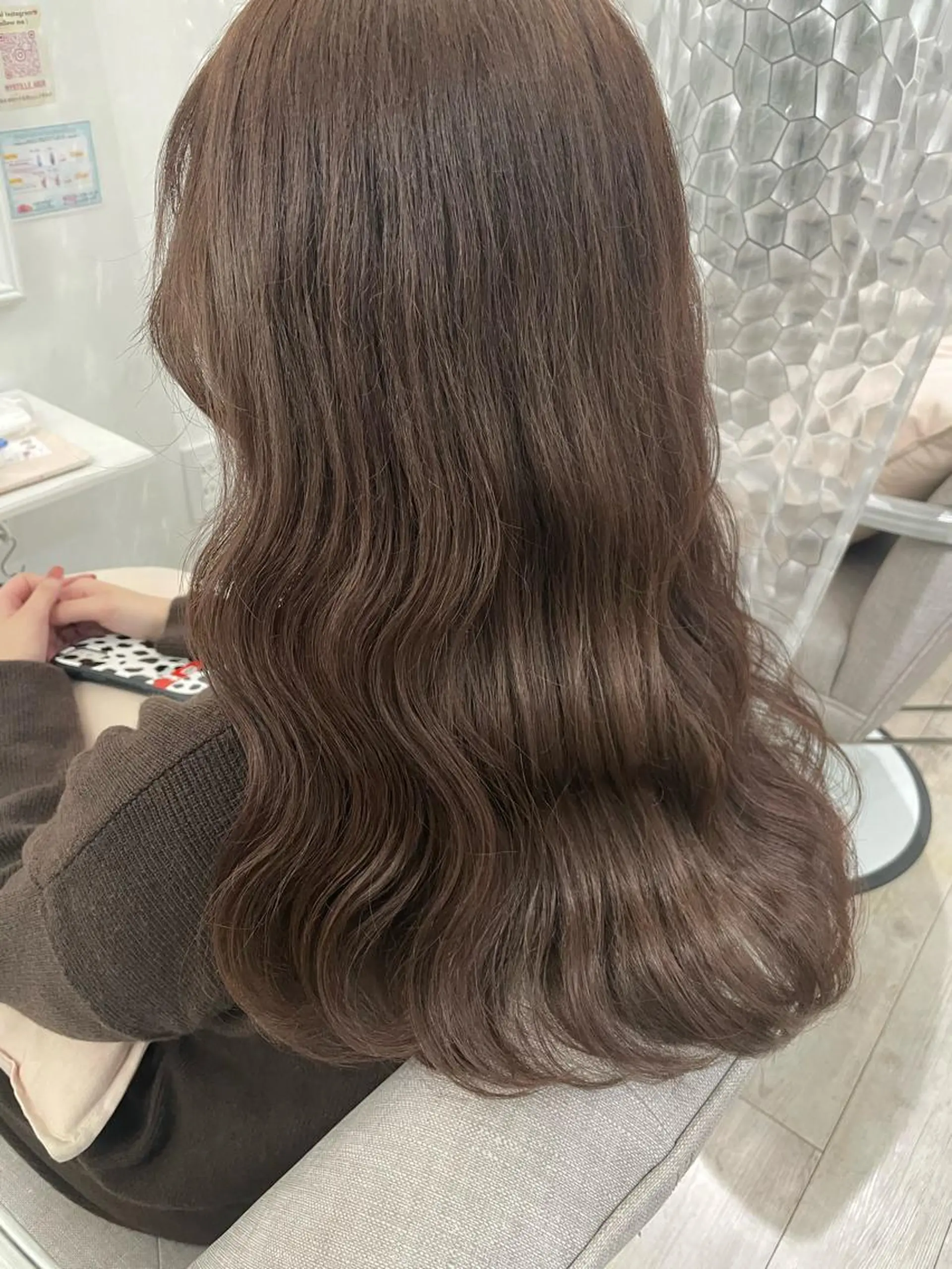 ロング カラー カット ヘアカラー HARUKA韓国ヘア /Luana梅田のヘアスタイル