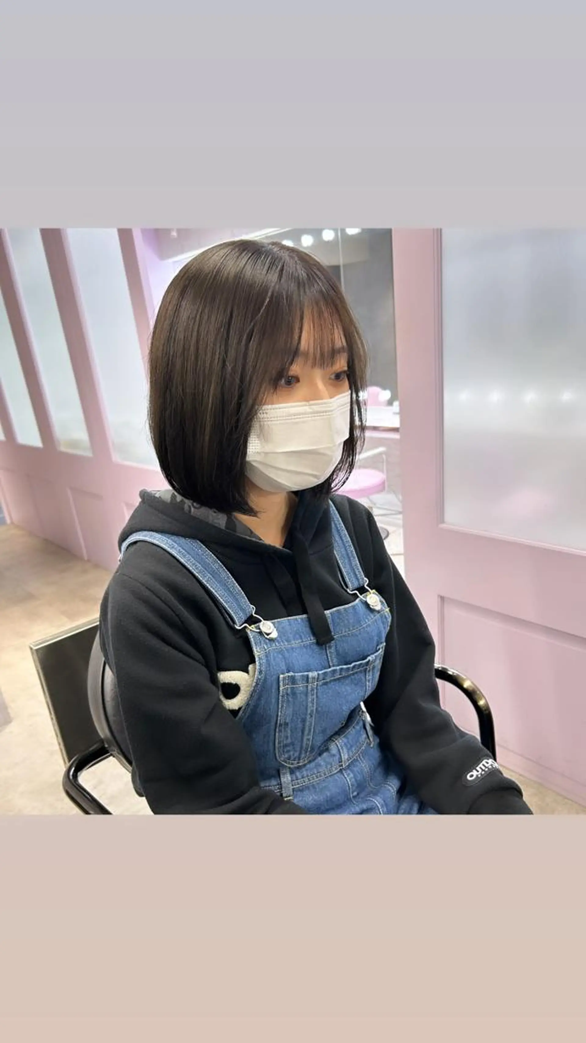 ショート ボブ Hui.所属・縮毛矯正・髪質改善 特化 出納 直起のヘアスタイル