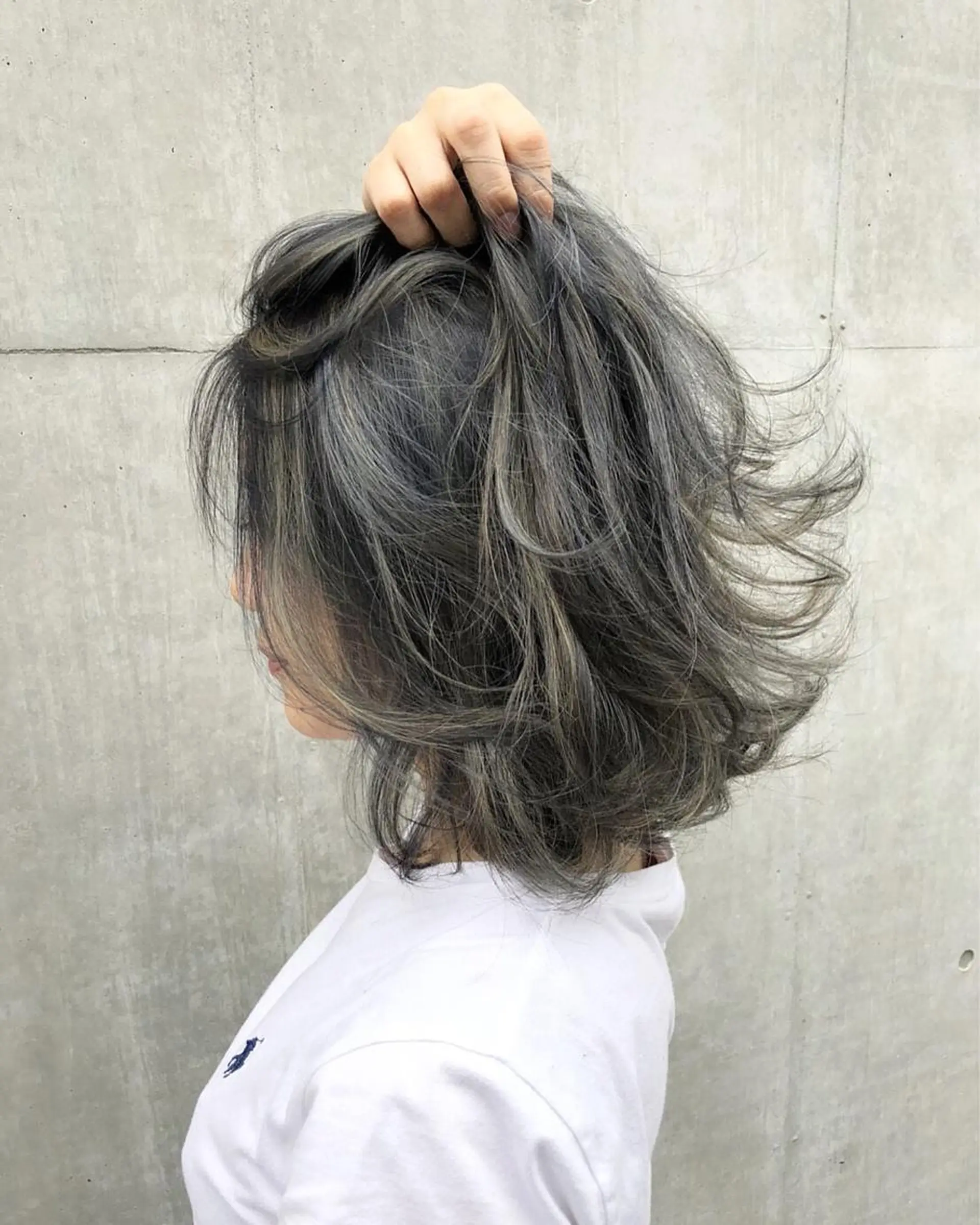 ショート カラー アッシュ ハイライトカラー ハイライト 🌿海外Style・ KOHEIのヘアスタイル