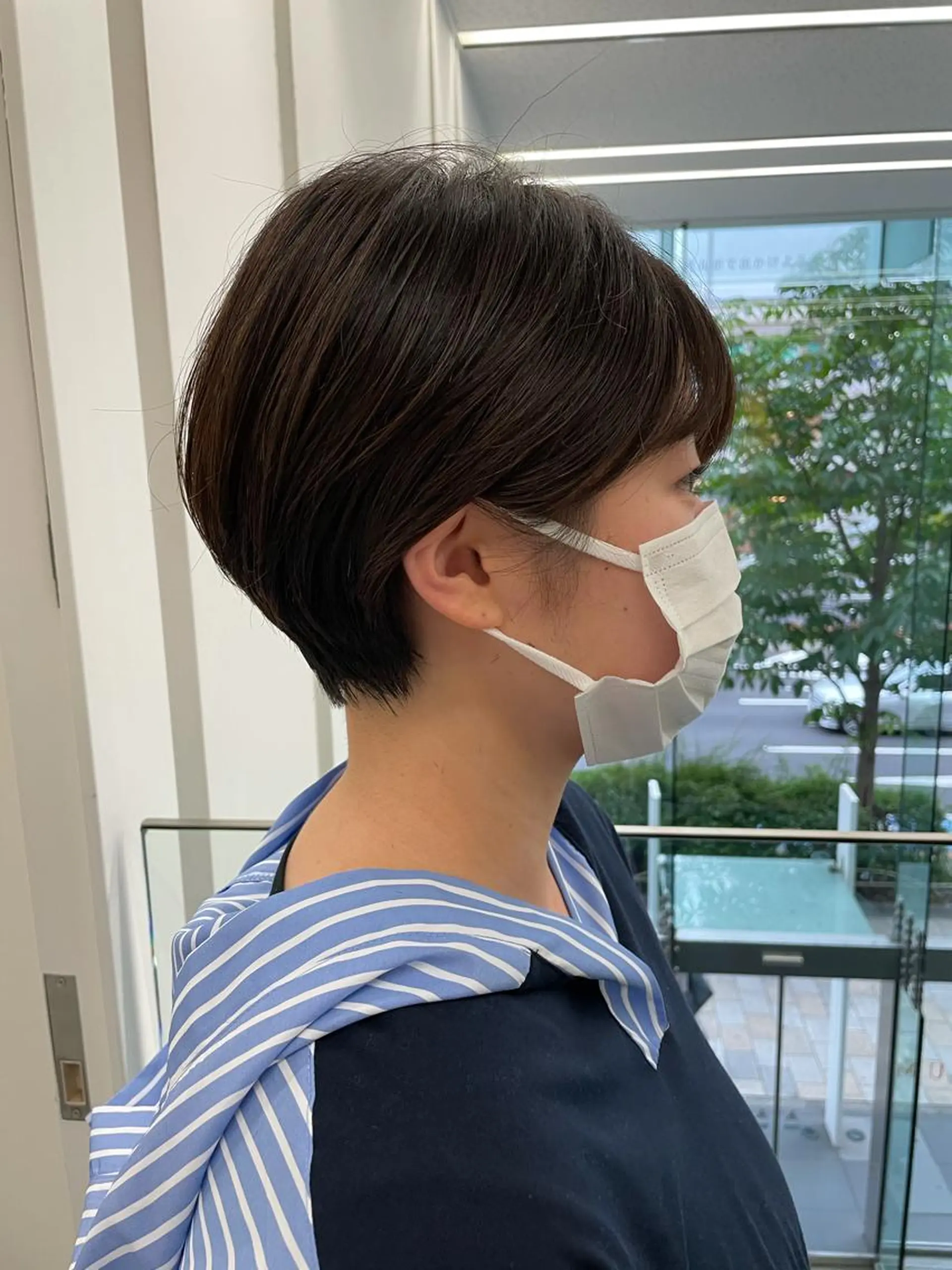 ショート ショートヘア 新宿/韓国風レイヤー 髪質改善/ジャッキーのヘアスタイル