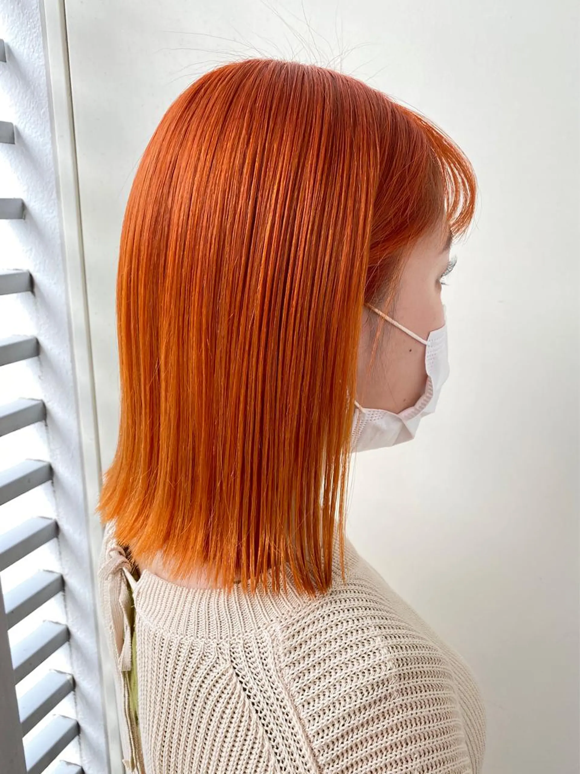 ミディアム カラー ANNA /艶髪/ハイトーンのヘアスタイル