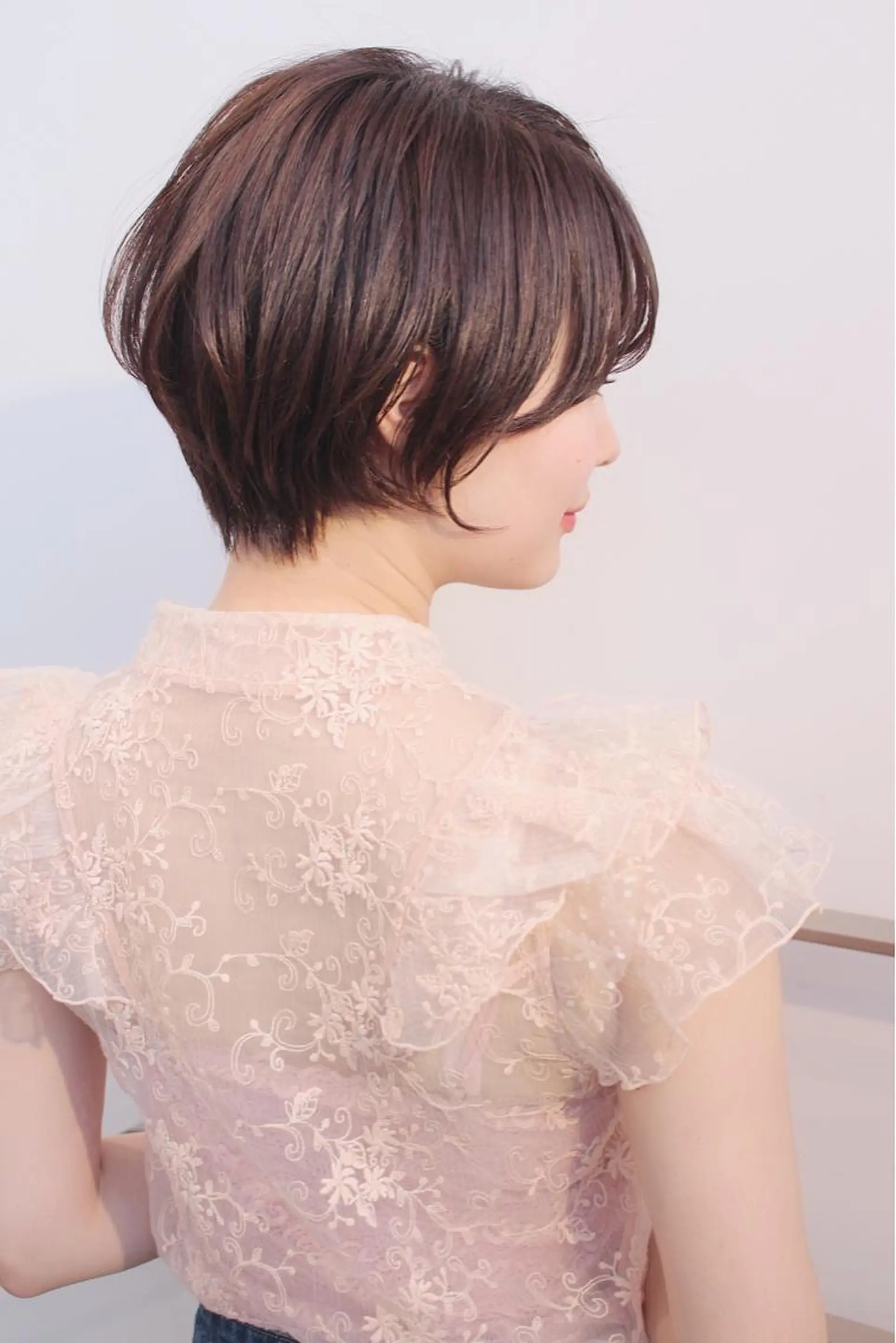 ショート カラー 髪質改善カラー ショートボブ専門のヘアスタイル