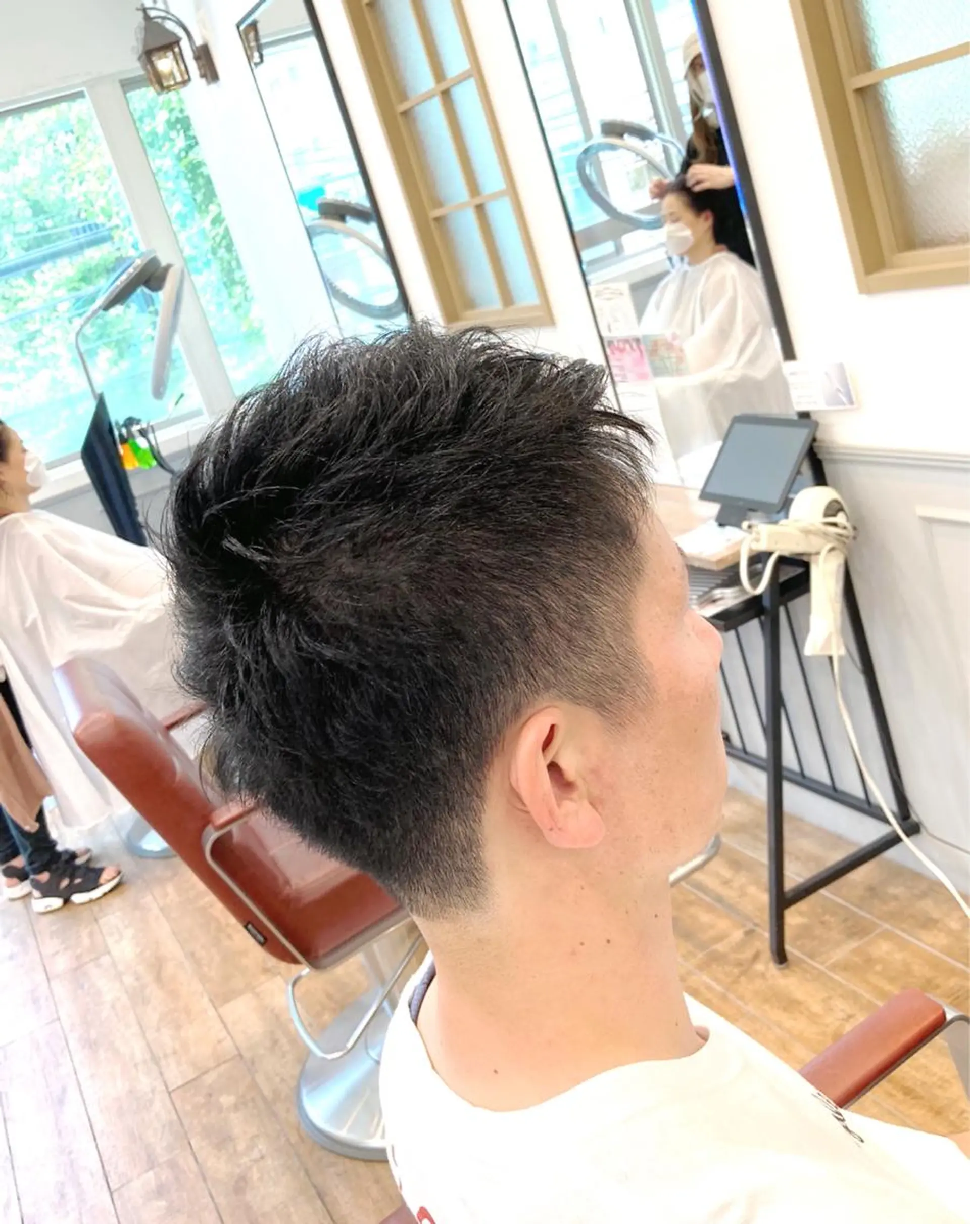 ショート メンズ 菅原 綾のヘアスタイル