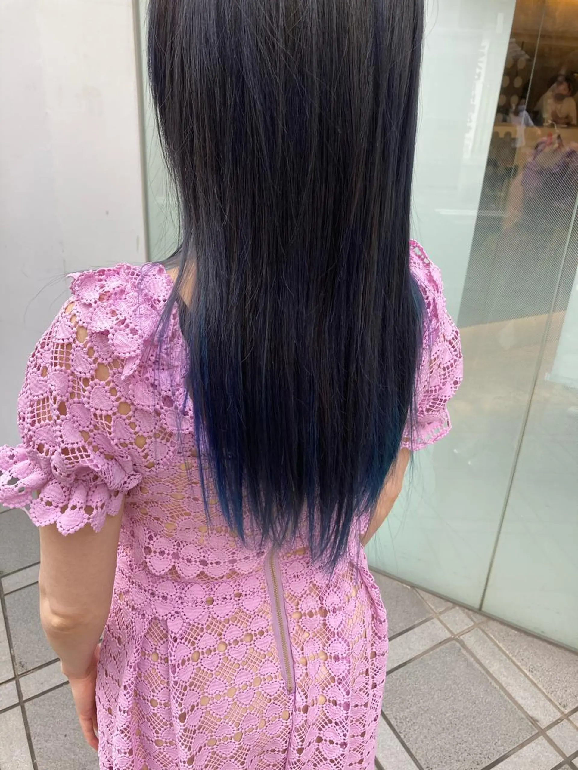 ロング ヘアカラー トリートメント 奥野 貴哉のヘアスタイル