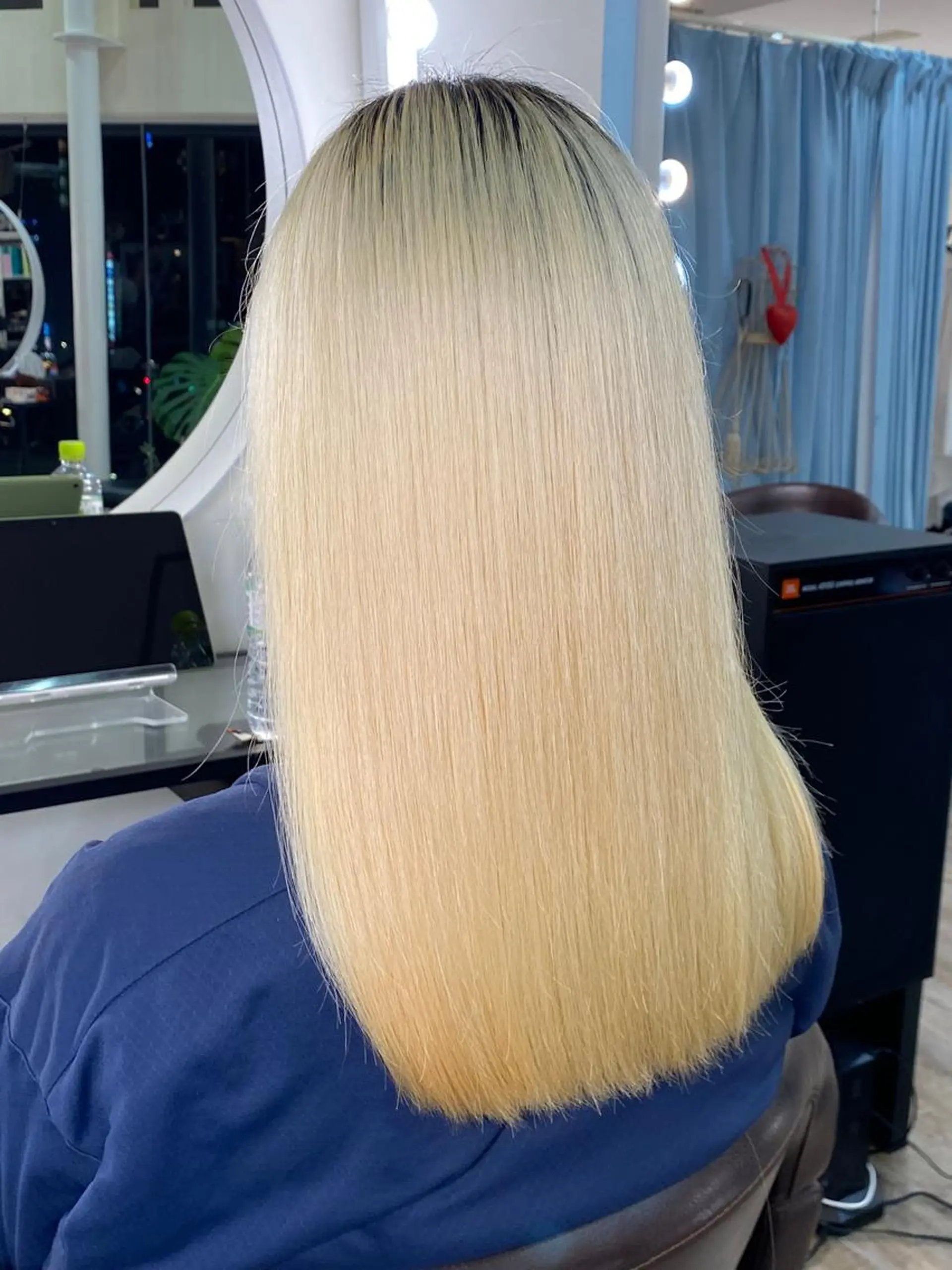 ロング カラー 山﨑 燦人のヘアスタイル