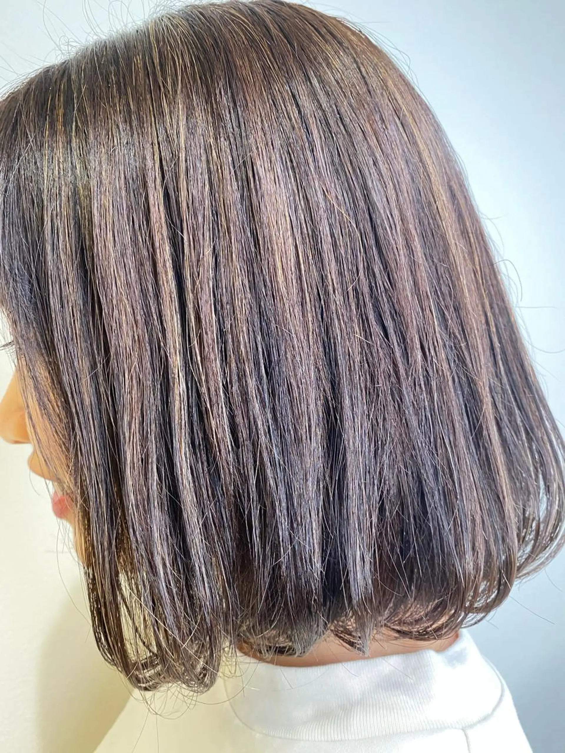 ミディアム ハイライト Lond strada 心斎橋所属・🍀小川大輔🍀 ボブ/ブリーチ🥇のヘアスタイル