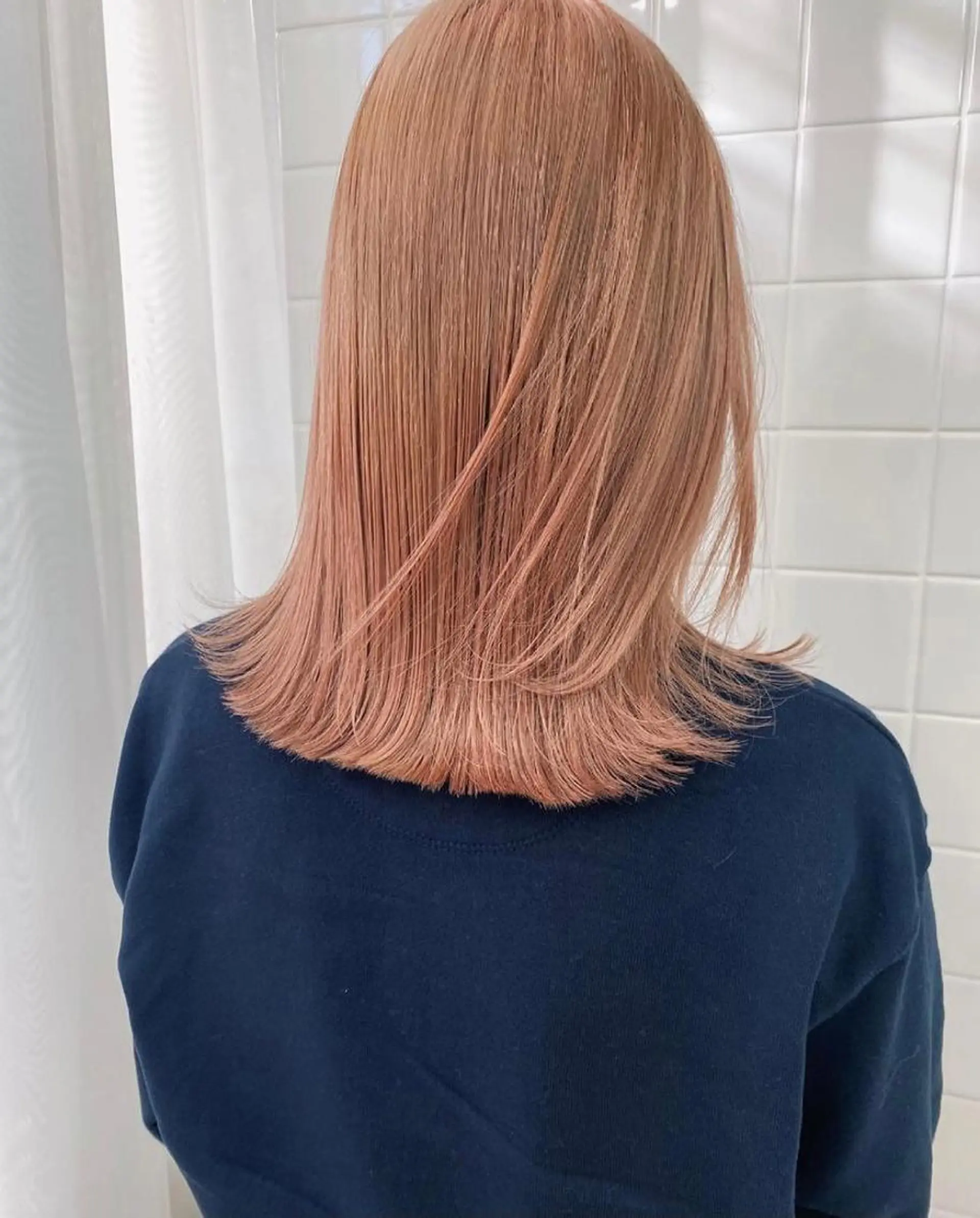 ミディアム ヘアカラー トリートメント 繭所属・宮前 俊平のヘアスタイル