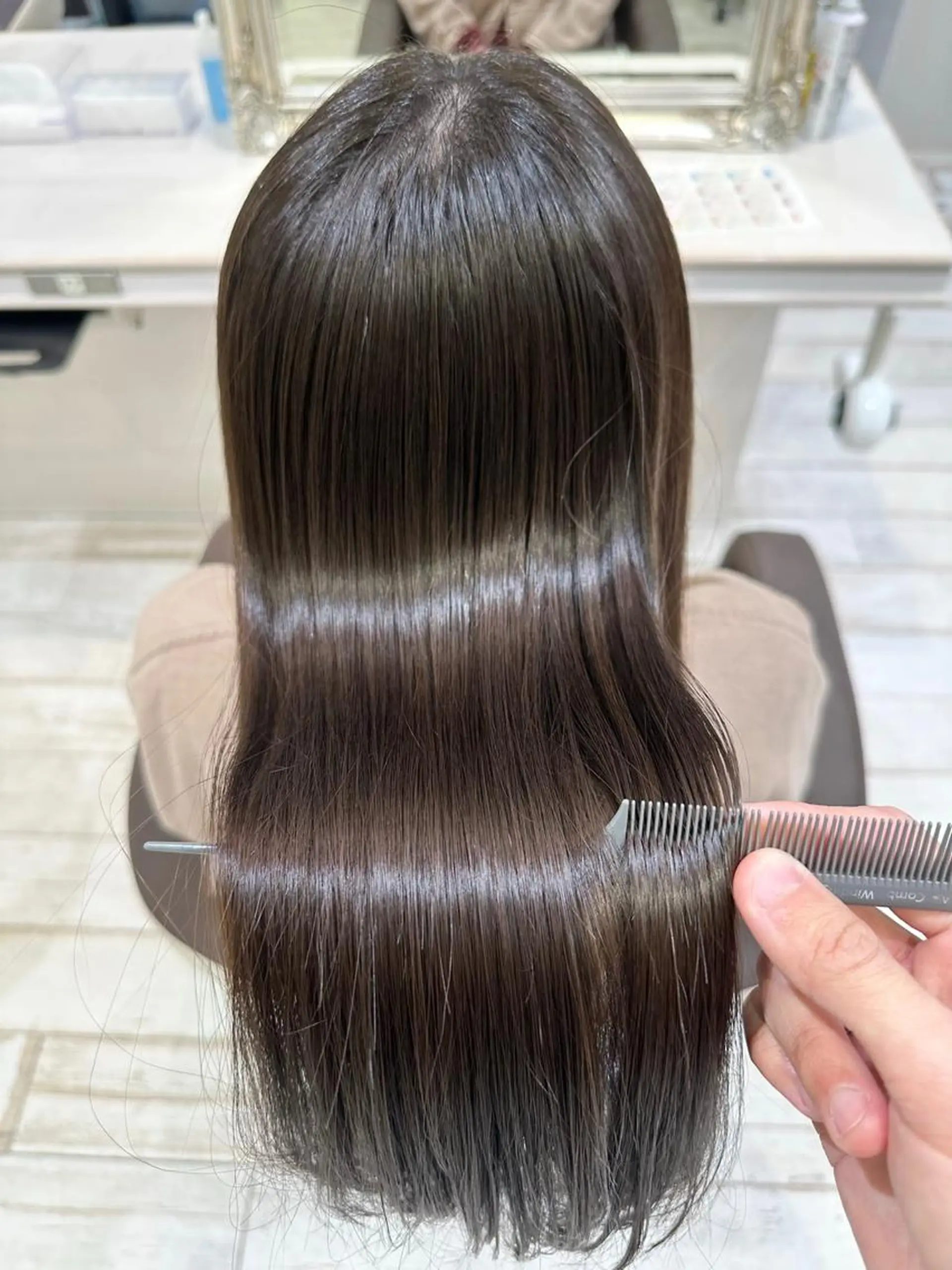 ロング 縮毛矯正専門 金井佳祐のヘアスタイル