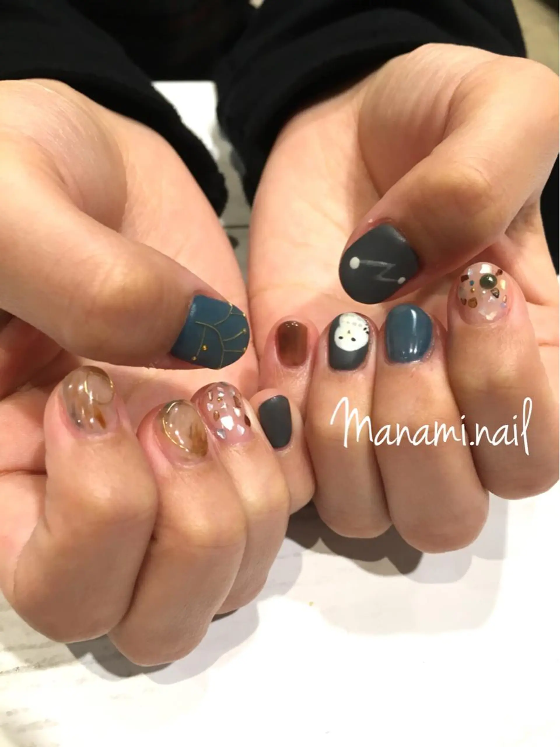 ネイル Loom所属・hrd manamiのネイルデザイン