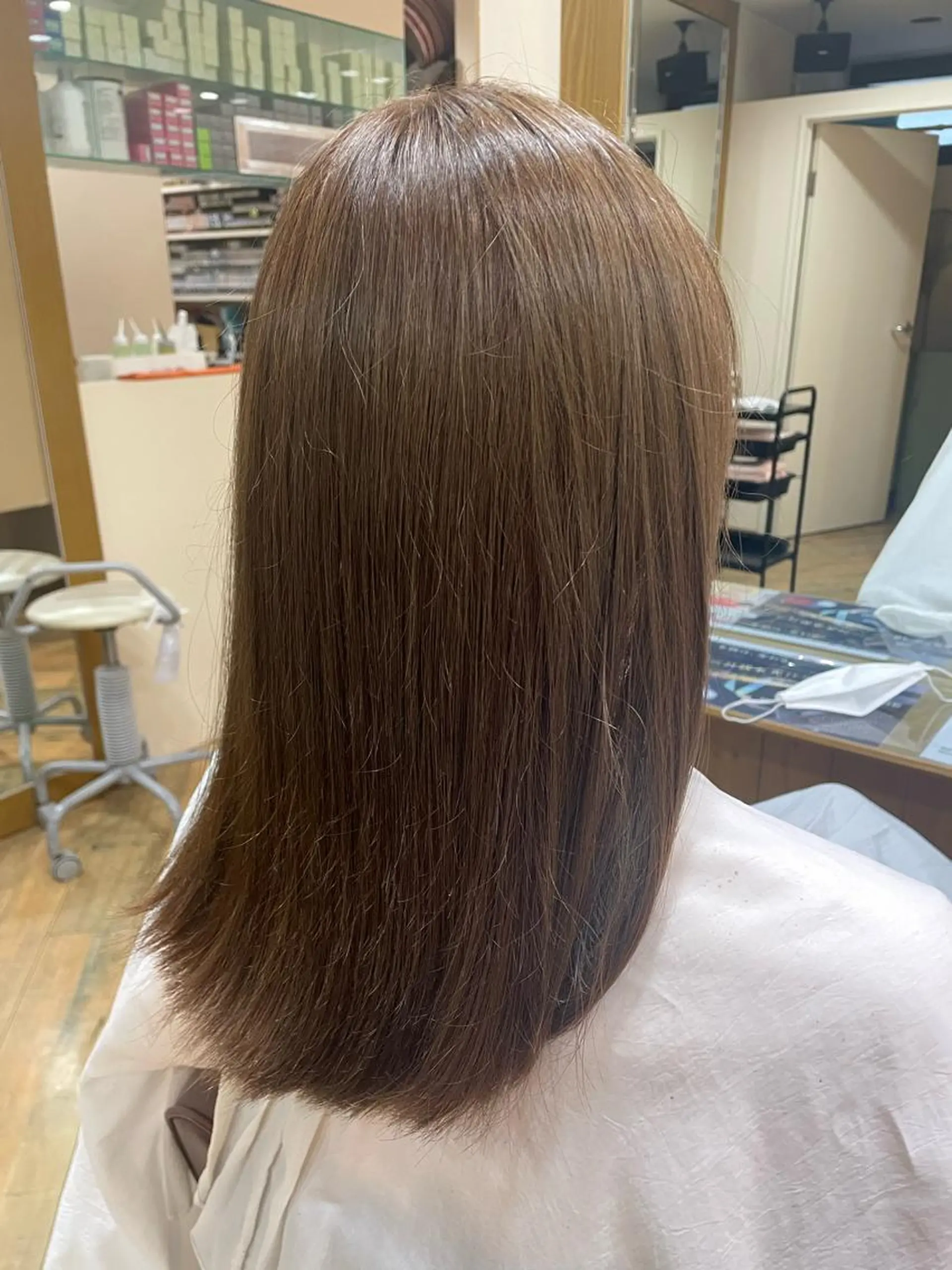 セミロング ショートカット /堀内波玲のヘアスタイル