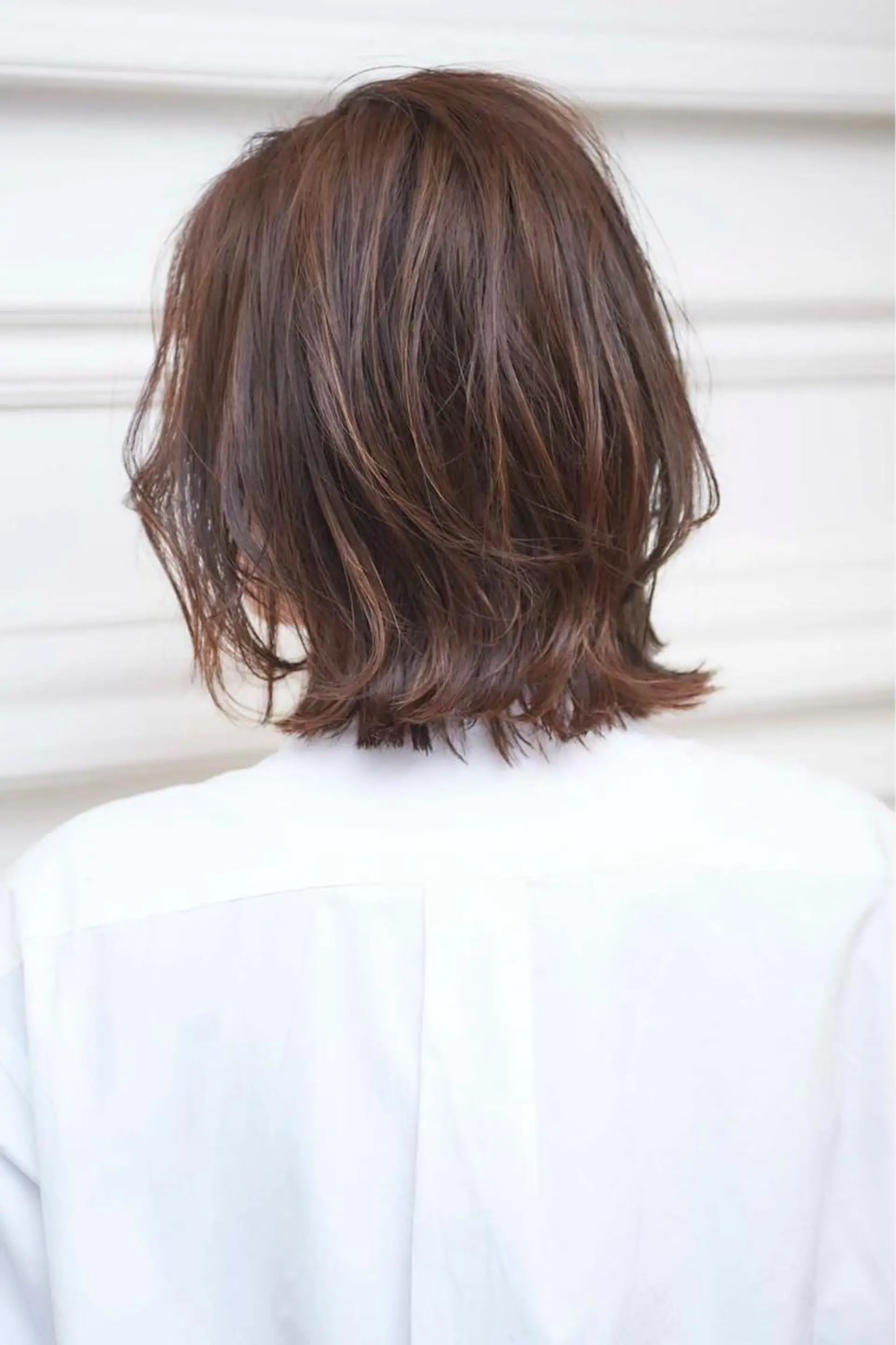 ミディアム 篠崎 加奈のヘアスタイル