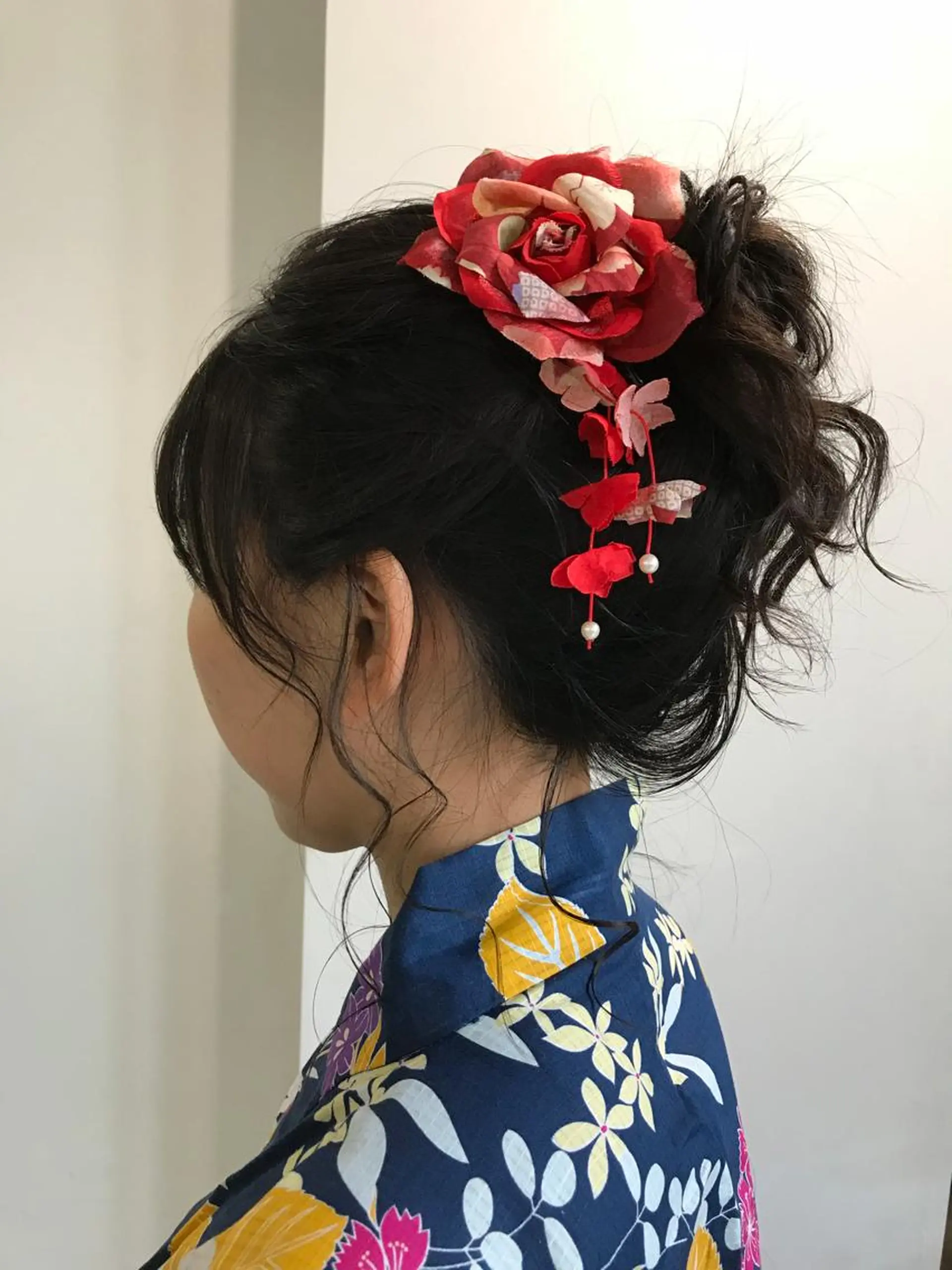 ミディアム ヘアアレンジ エクステ（レミー毛） NINEのヘアスタイル