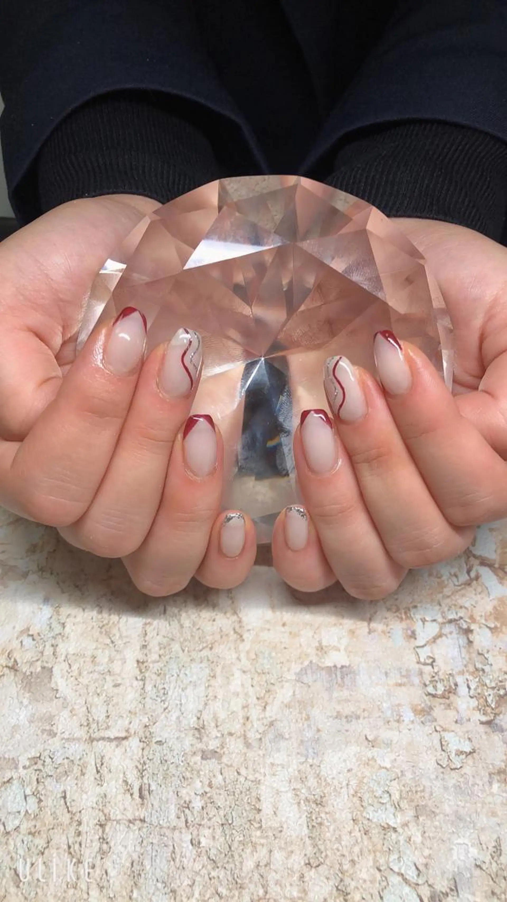 ネイル アートネイル フレンチネイル ジェルネイル グラデーション 韓国ネイル Nail room Bimano所属・Bimano seica♡+°のネイルデザイン