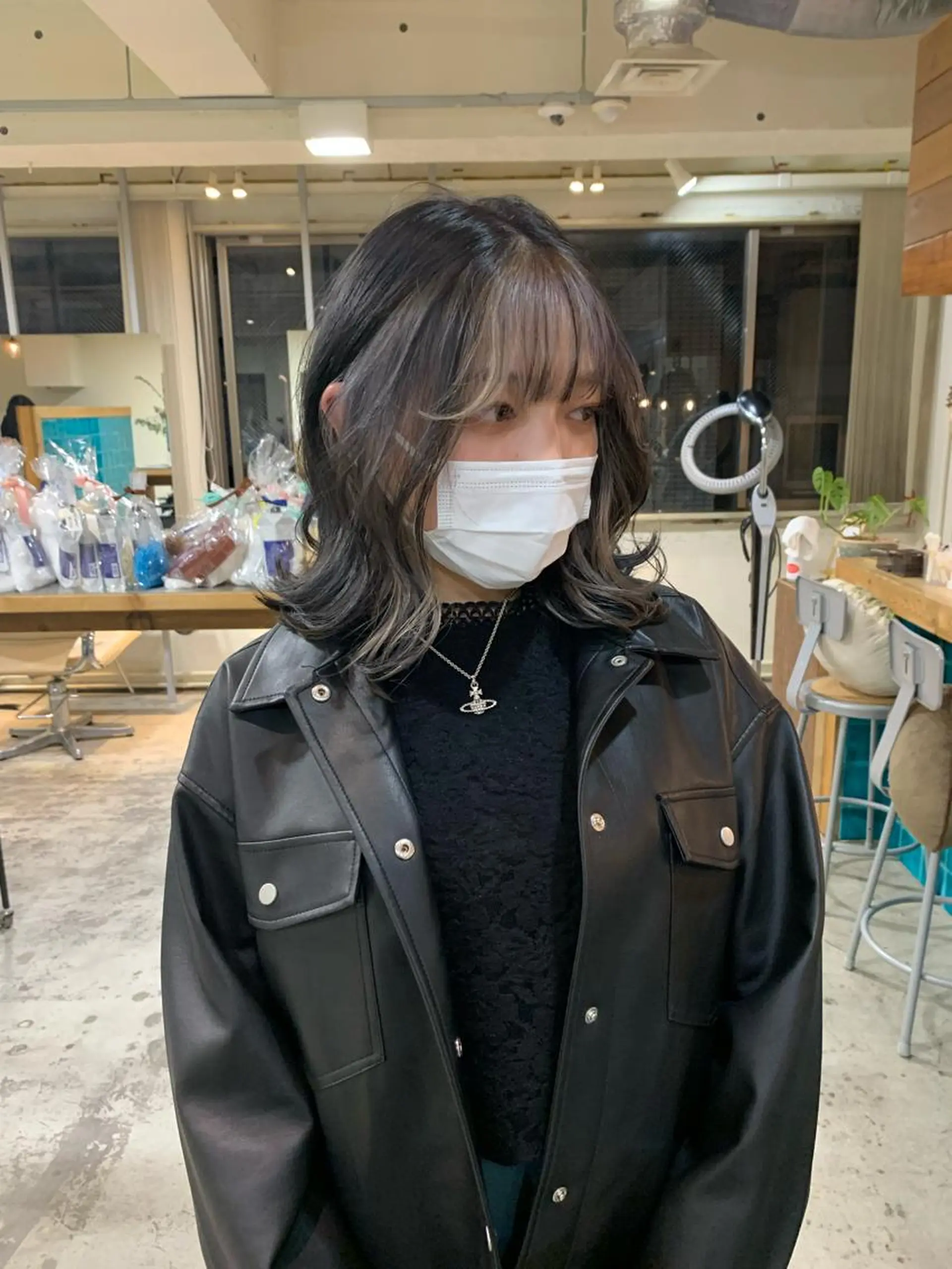 ミディアム カラー スパイキーショート/ メンズヘア/hugeのヘアスタイル