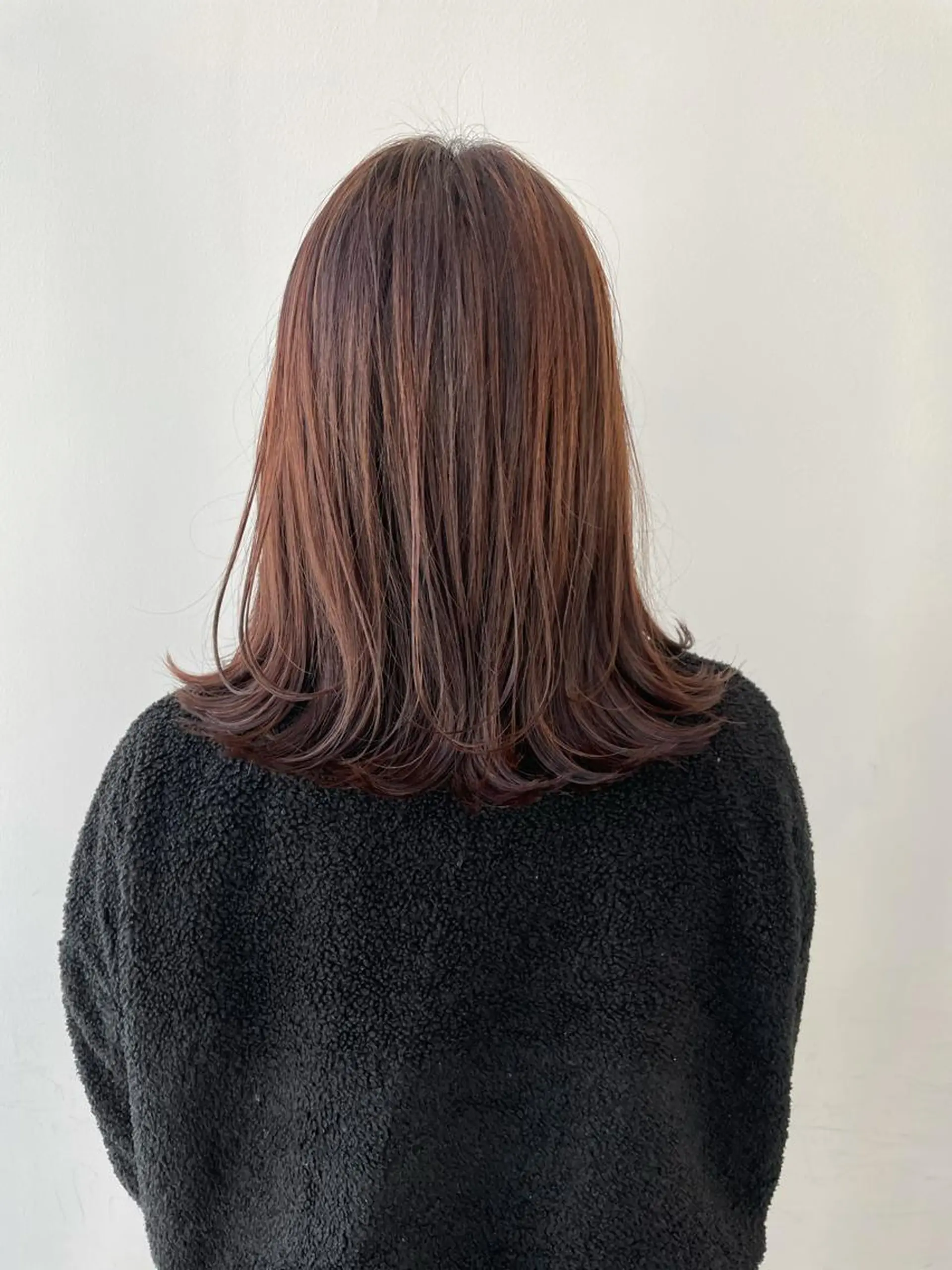 ミディアム カラー ハイライトカラー ハイライト 🦄インナーカラー 🦄貫井彩花のヘアスタイル