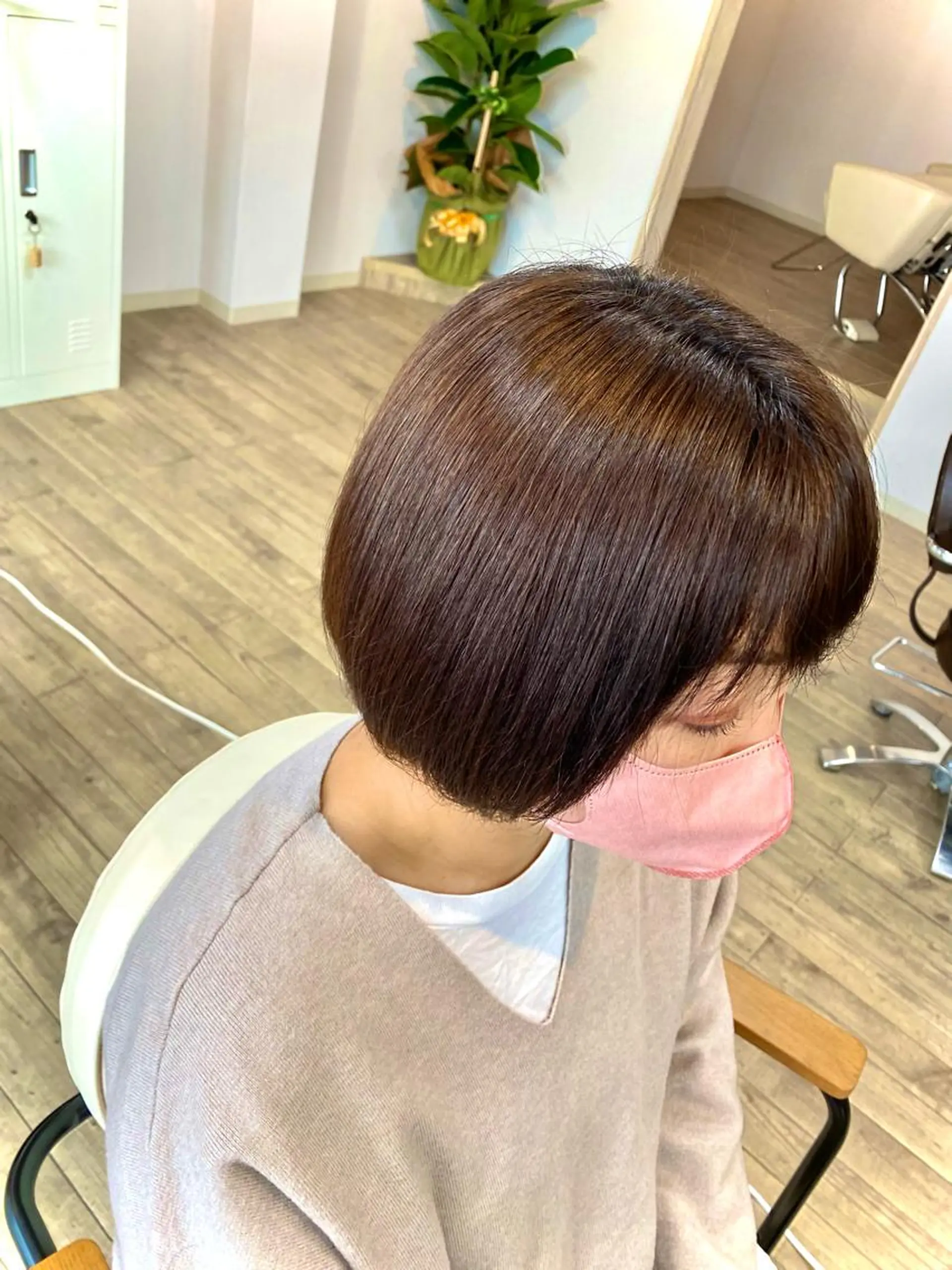 ショート カラー トリートメント ku-to 北浦和店所属・✨ミニボブ特化✨ ✂︎Raimu✂︎のヘアスタイル