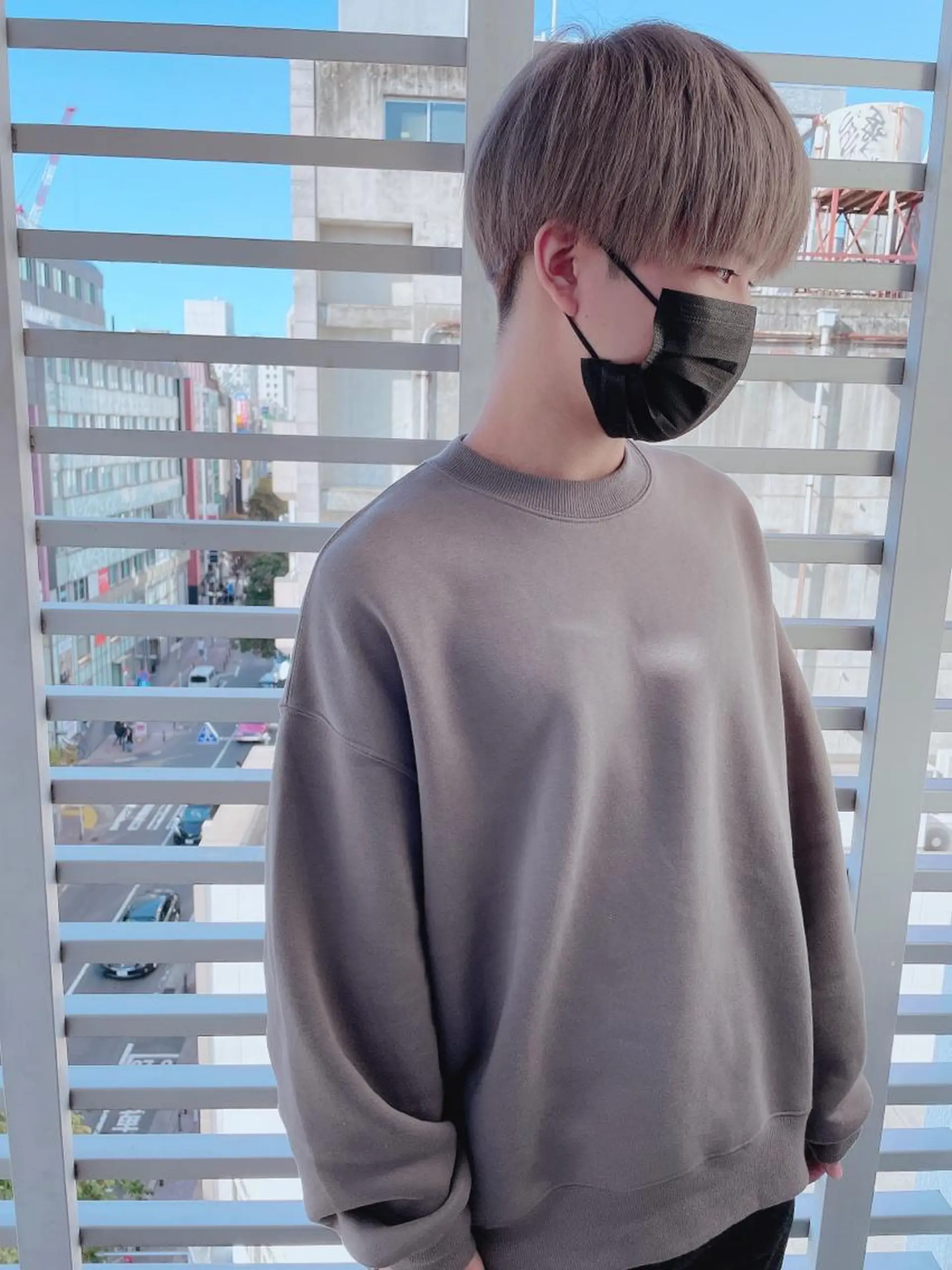 ショート カラー ヘアアレンジ メンズ メンズZina代表 田端 麗治のヘアスタイル