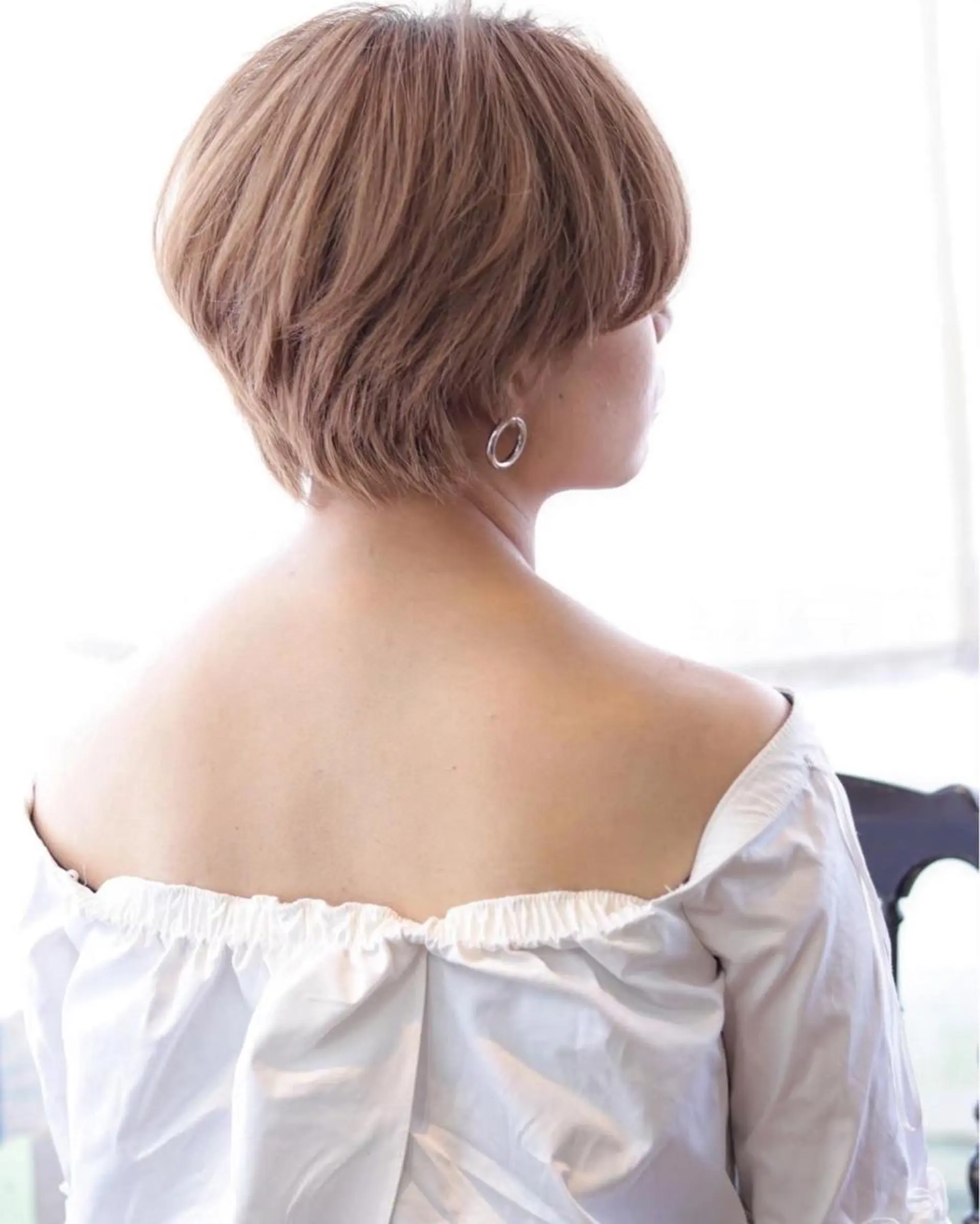 ショート ベリーショート くびれヘア レイヤーカット ショートヘア サイドバング shirof ikebukuro所属・鈴畑 皓平のヘアスタイル