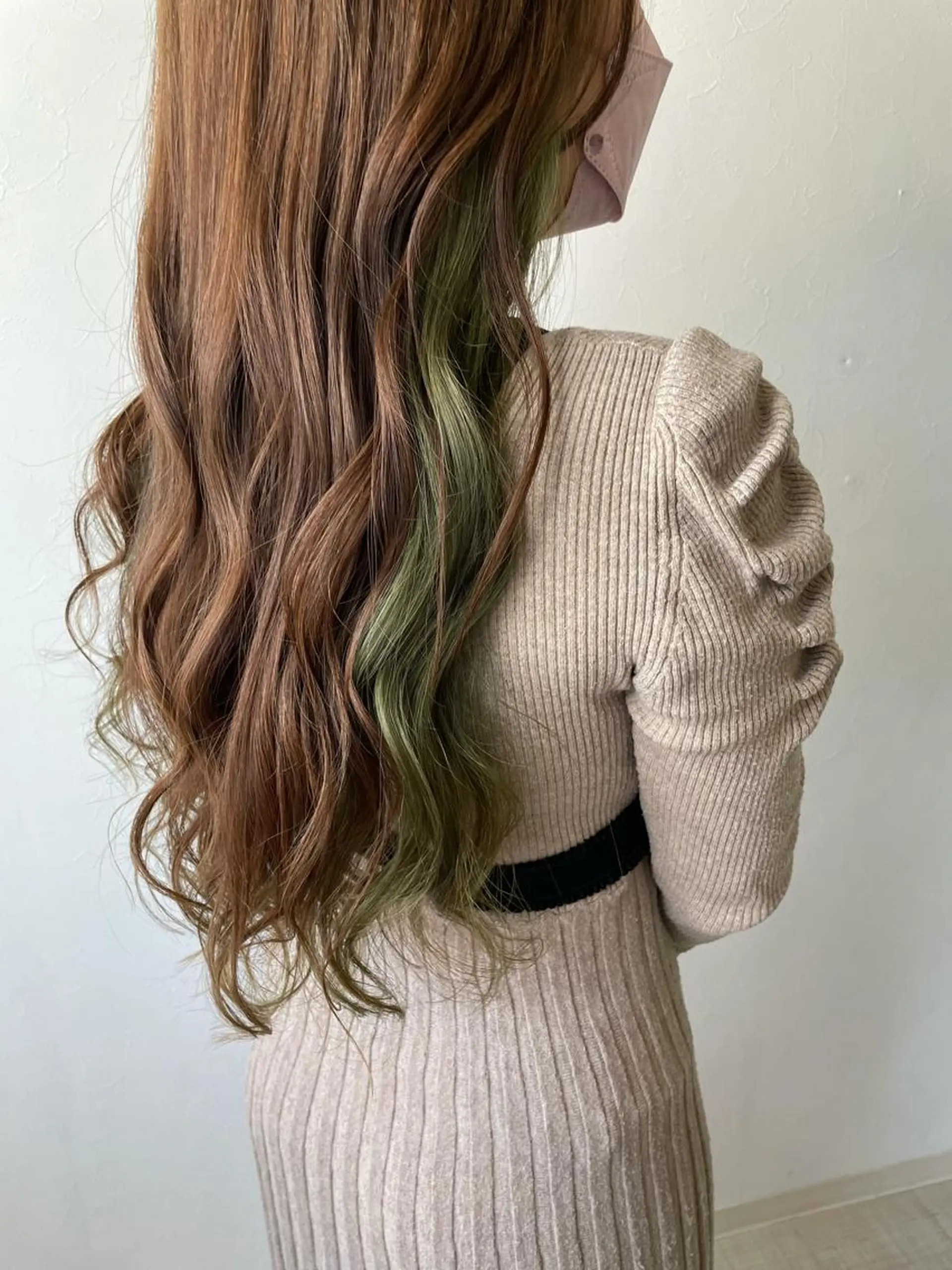 ロング カラー ヘアカラー force hair所属・🫧富田 苑実🫧のヘアスタイル