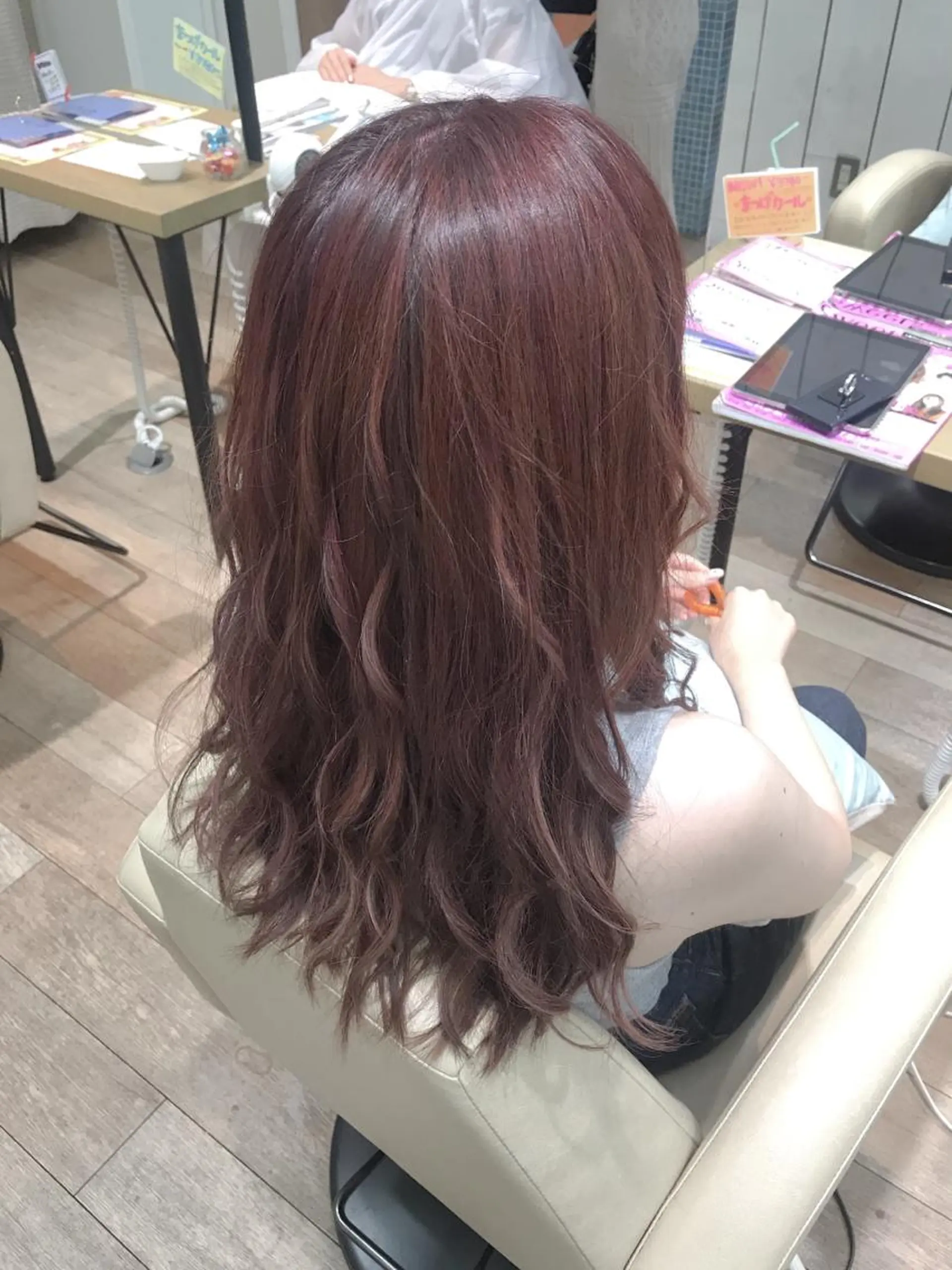 ロング カラー 【髪質改善　艶髪】 布川　莉穂のヘアスタイル