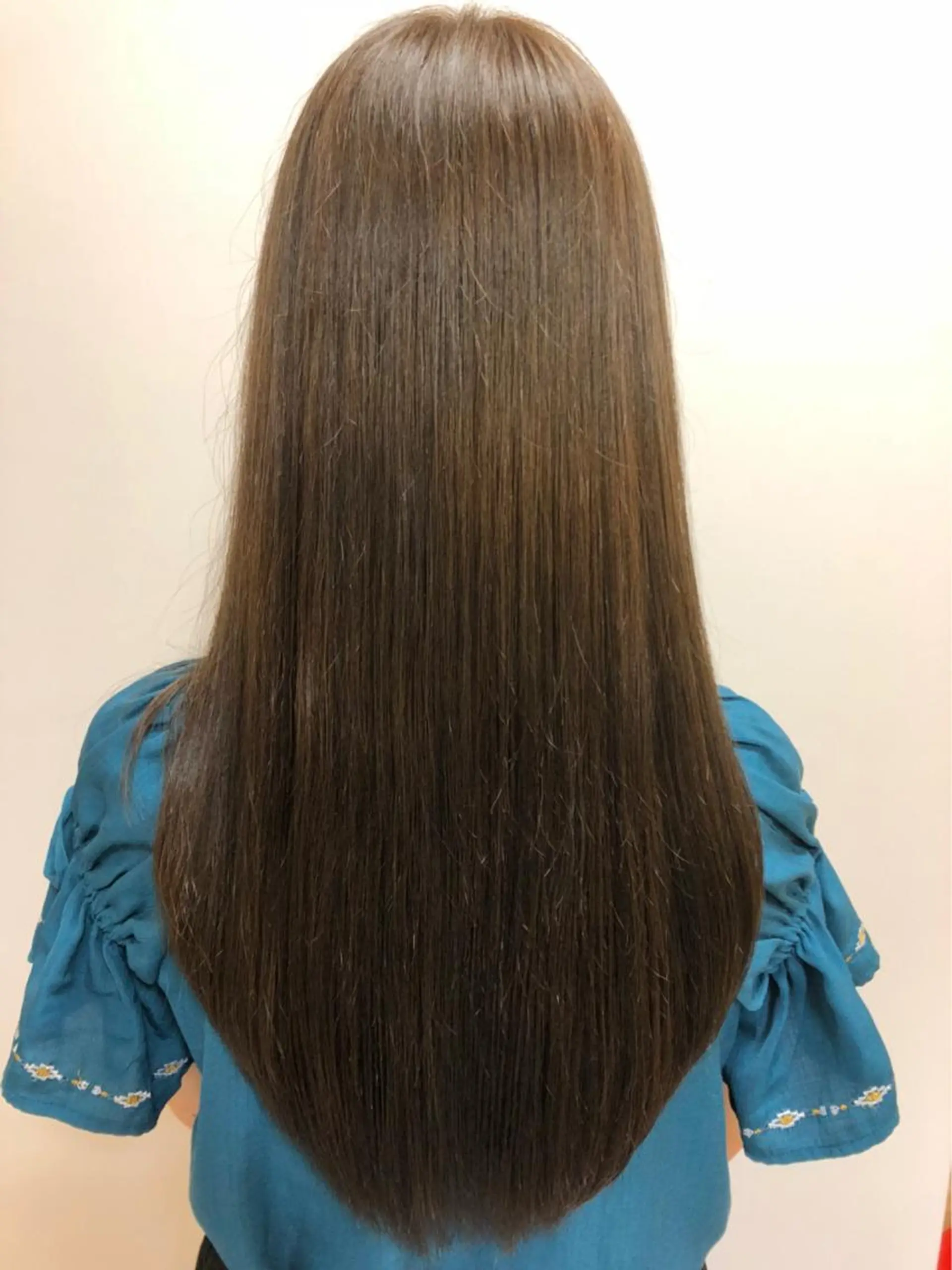 ロング 髪質改善/縮毛矯正 /ブリーチ矯正/岡部のヘアスタイル